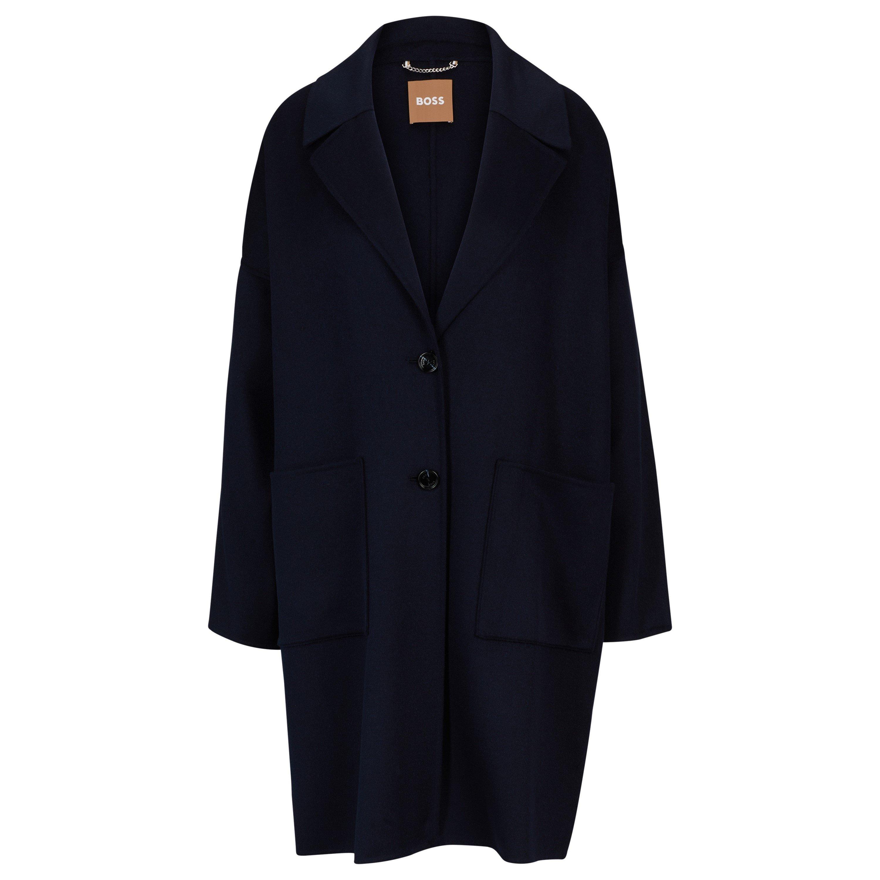 Dark Blue - Boss - Women's Cattina Overcoat - 4