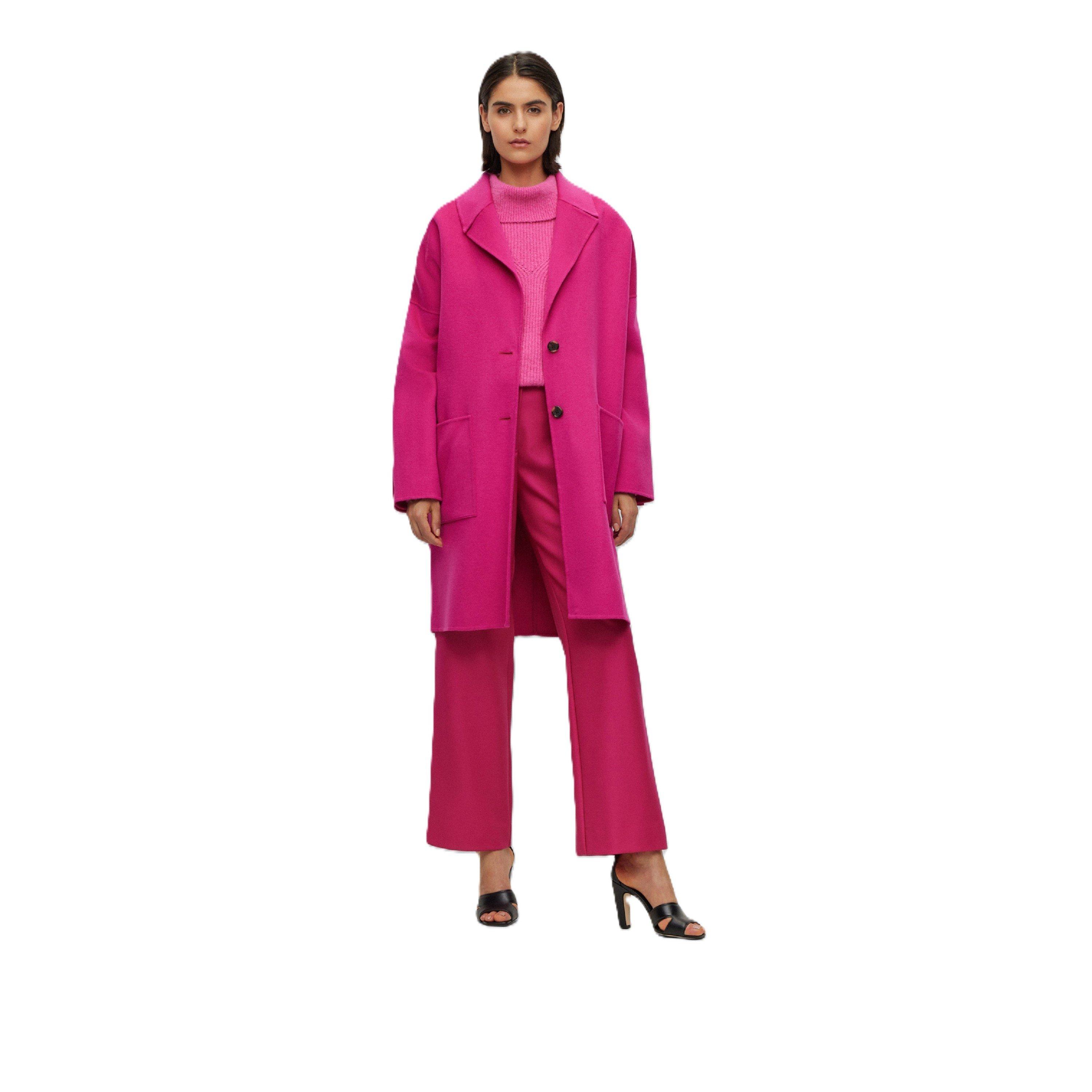 Bright Pink - Boss - Women's Cattina Overcoat - 1