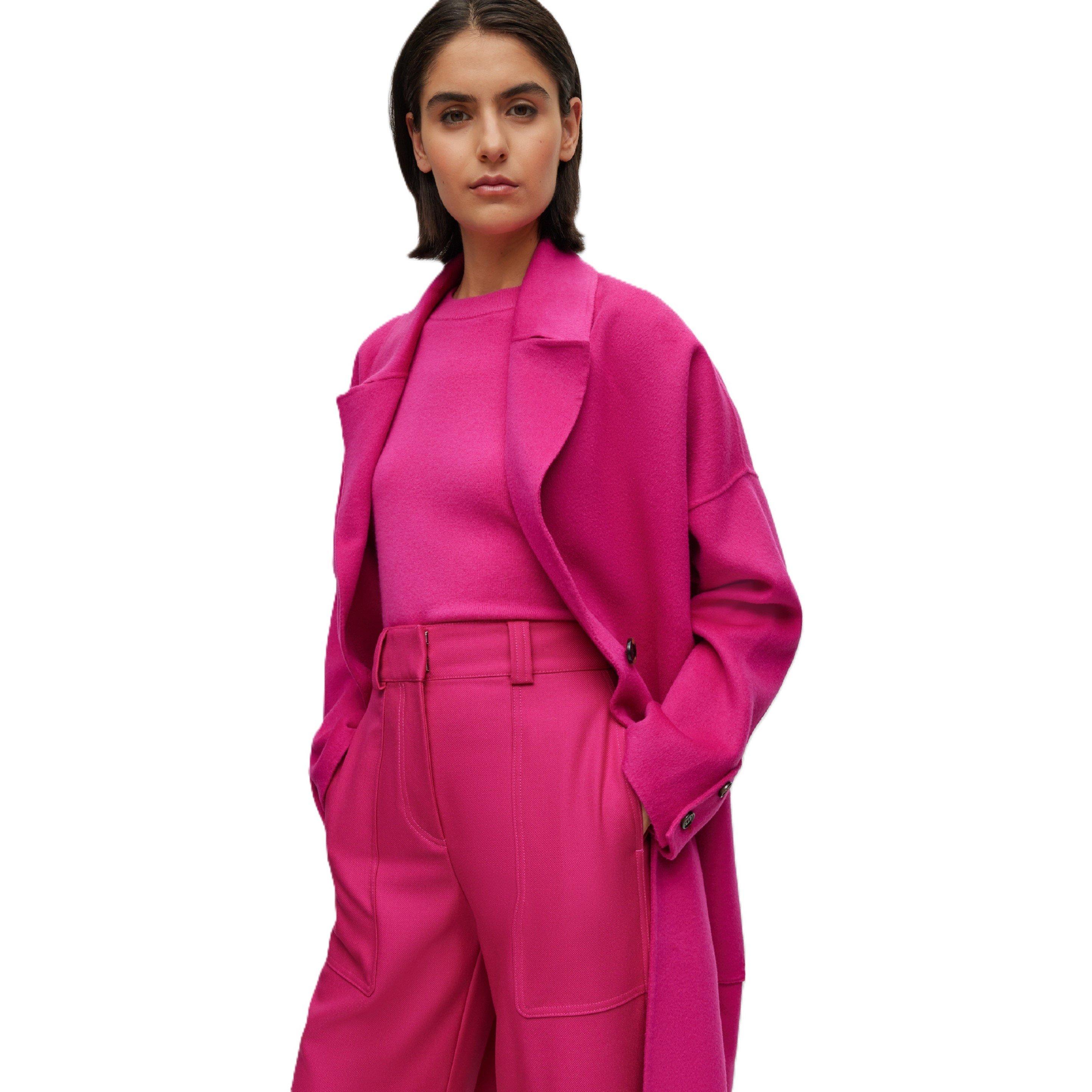 Bright Pink - Boss - Women's Cattina Overcoat - 2
