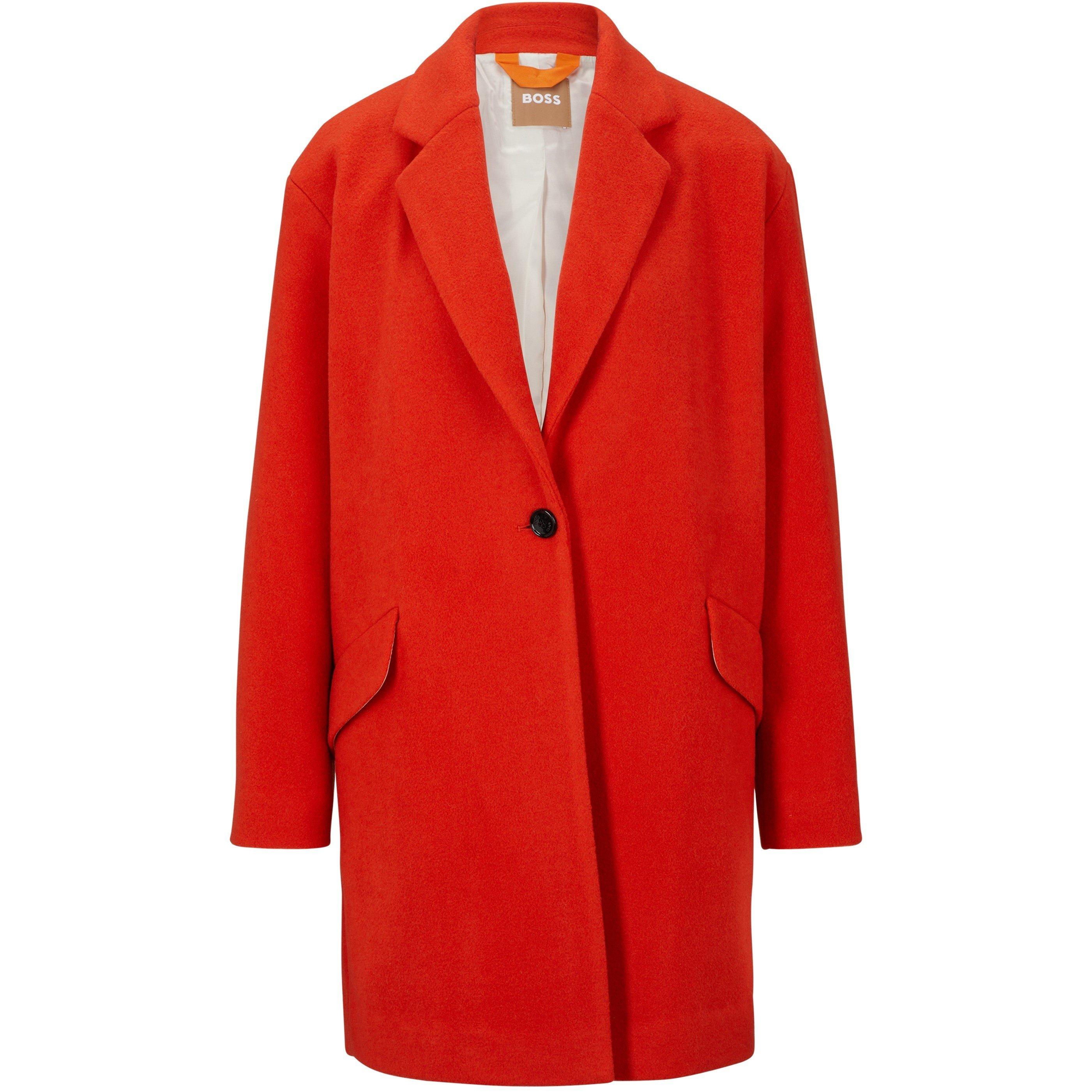 Orange - Boss - Women's Calesso Overcoat - 4