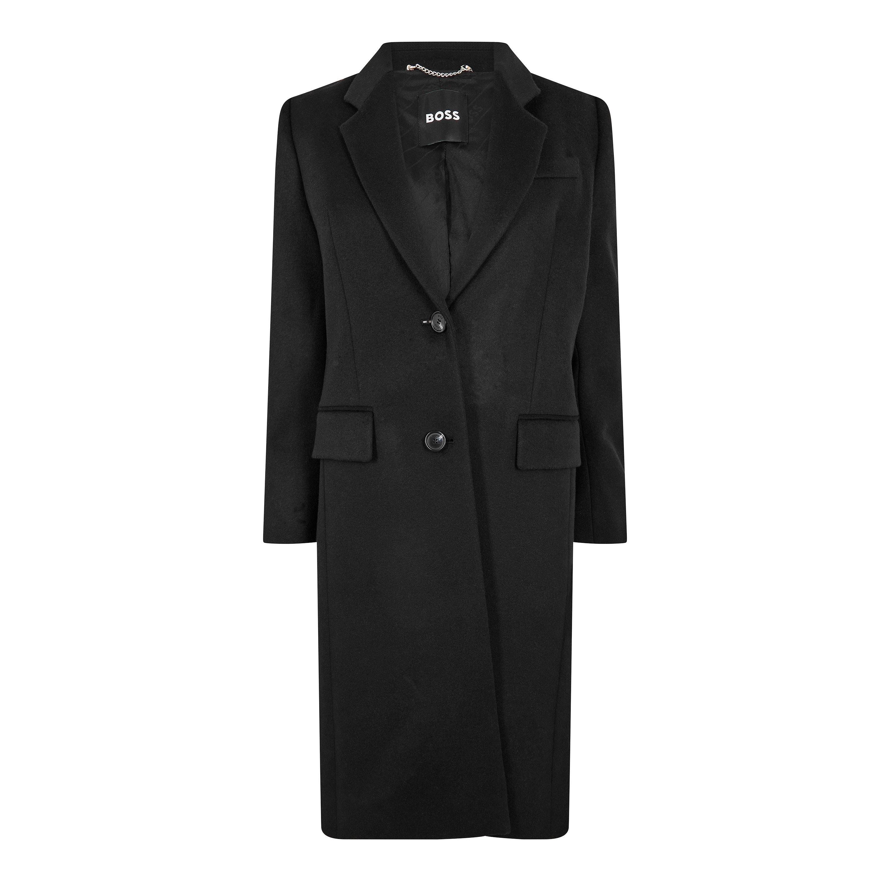 Boss Women's Catara Formal Coat - Black - 6 (XS)
