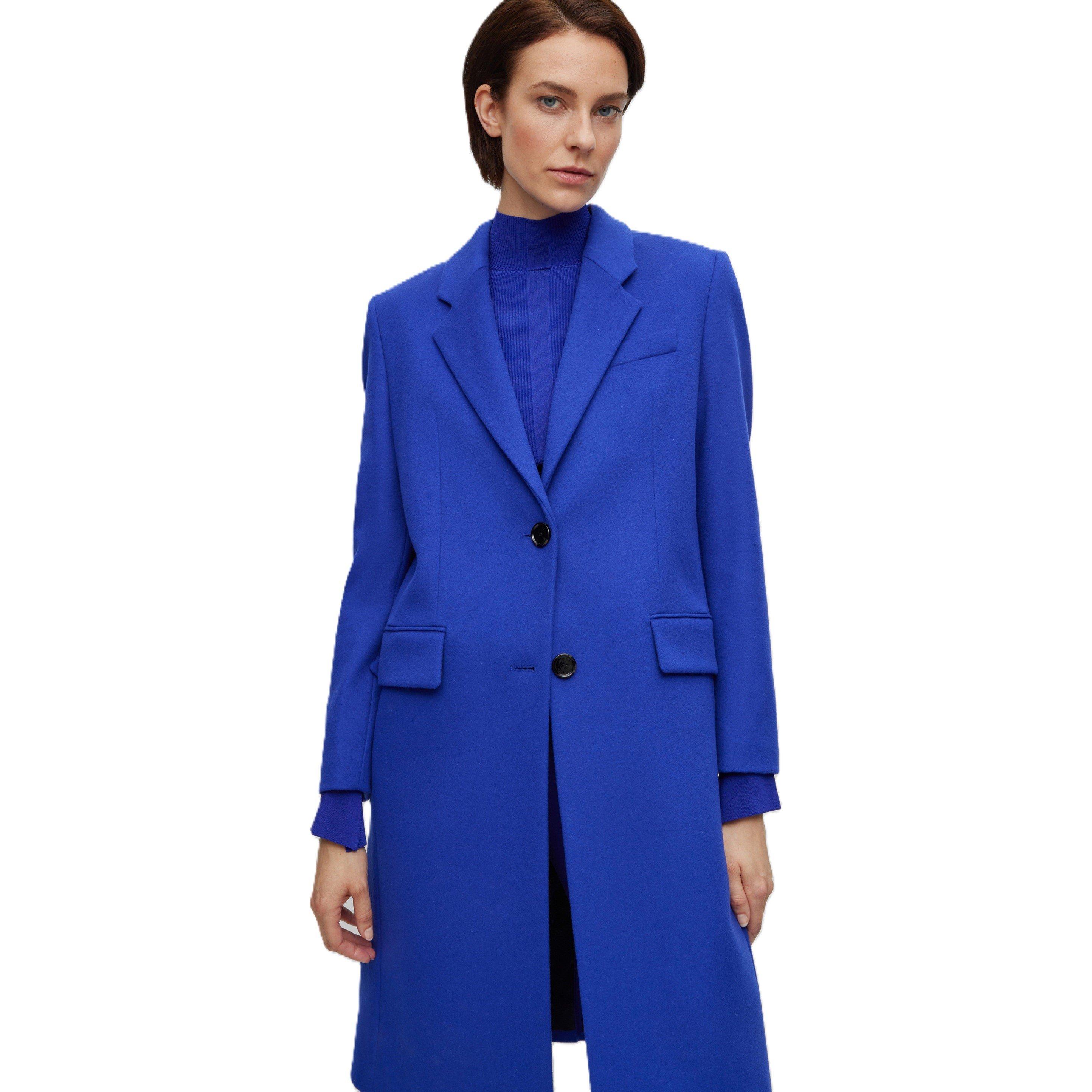Blue - Boss - Women's Catara Formal Coat - 3