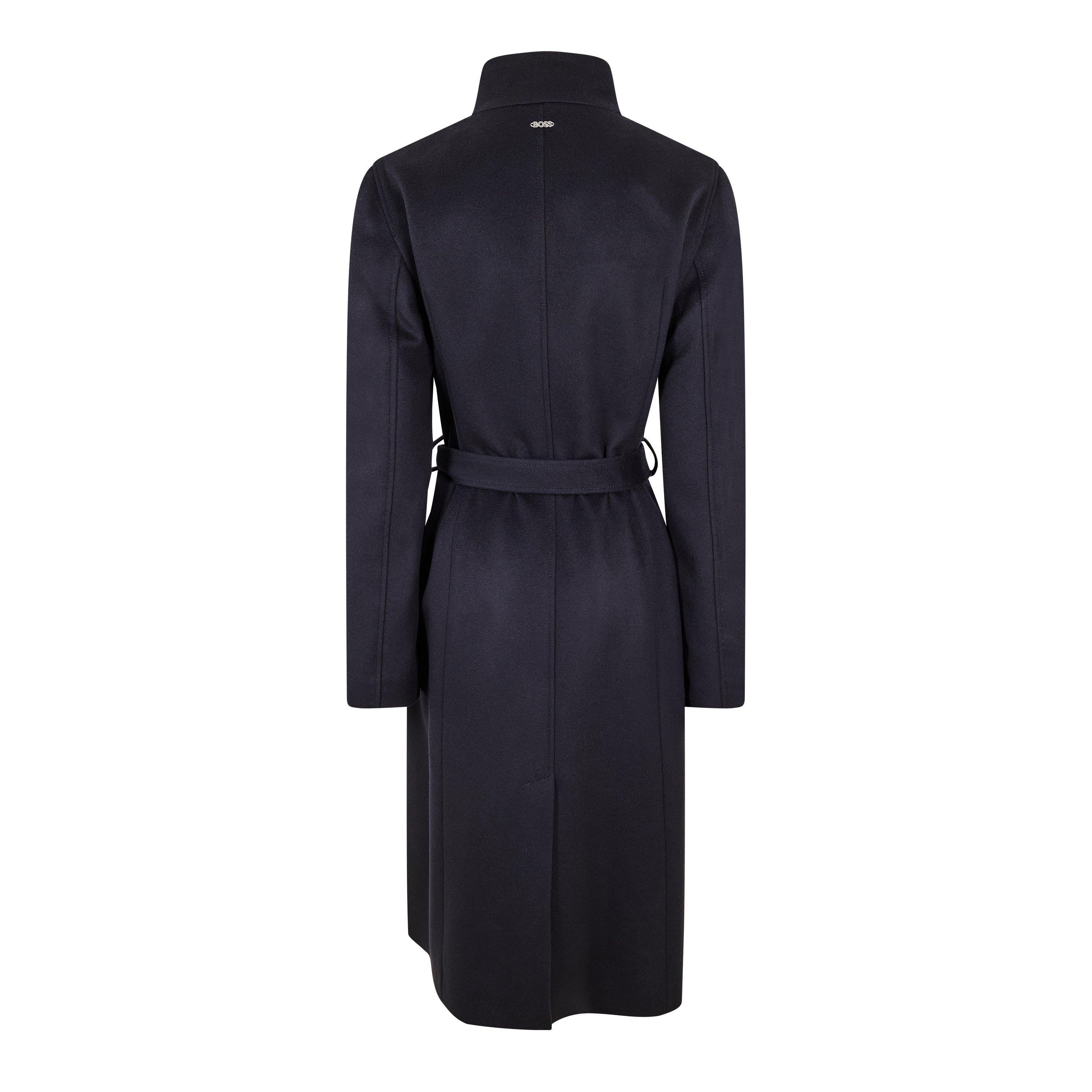 Dark Blue - Boss - Women's Casenova Trench Coat - 2