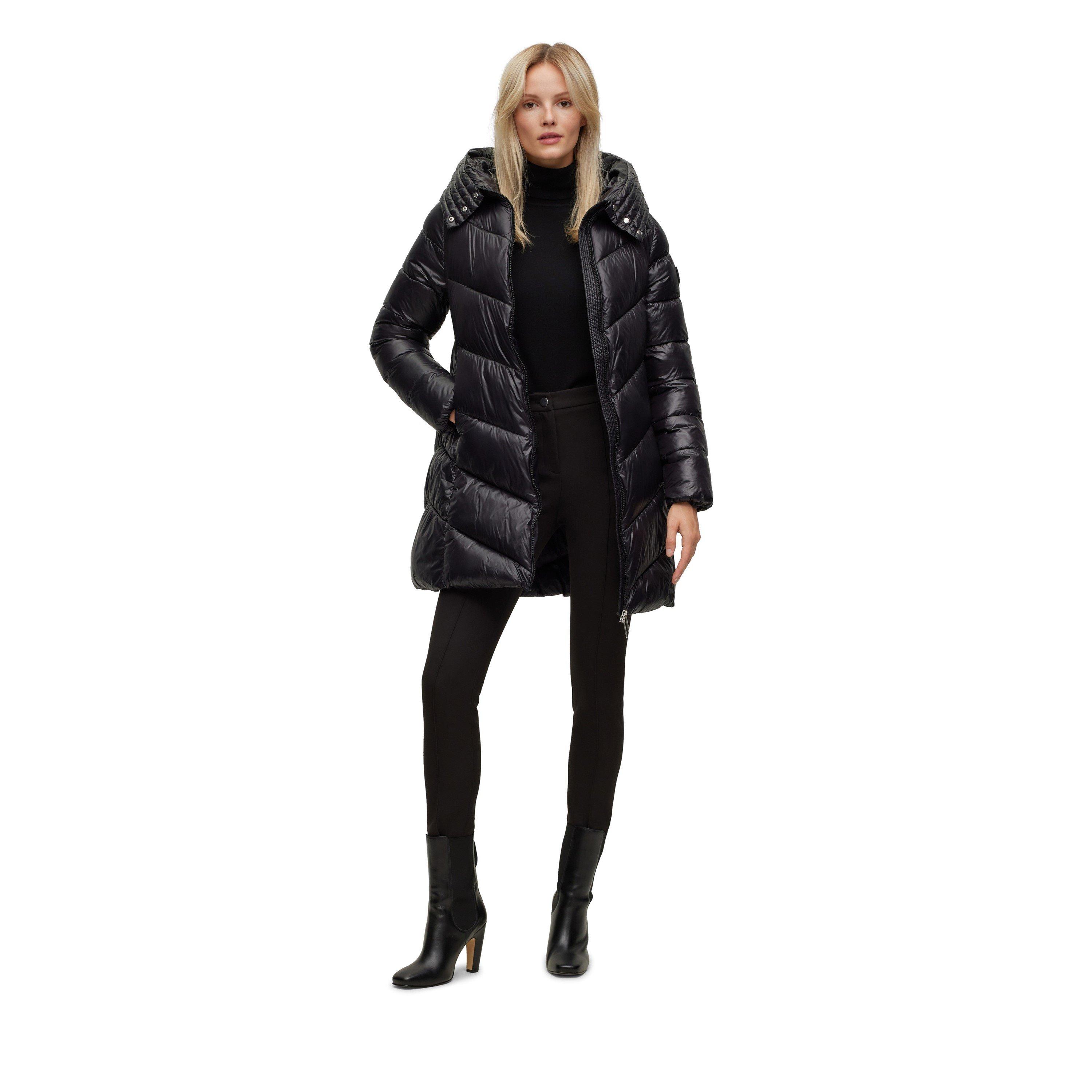 Black - Boss - Women's Petrana Medium Puffer Jacket - 1