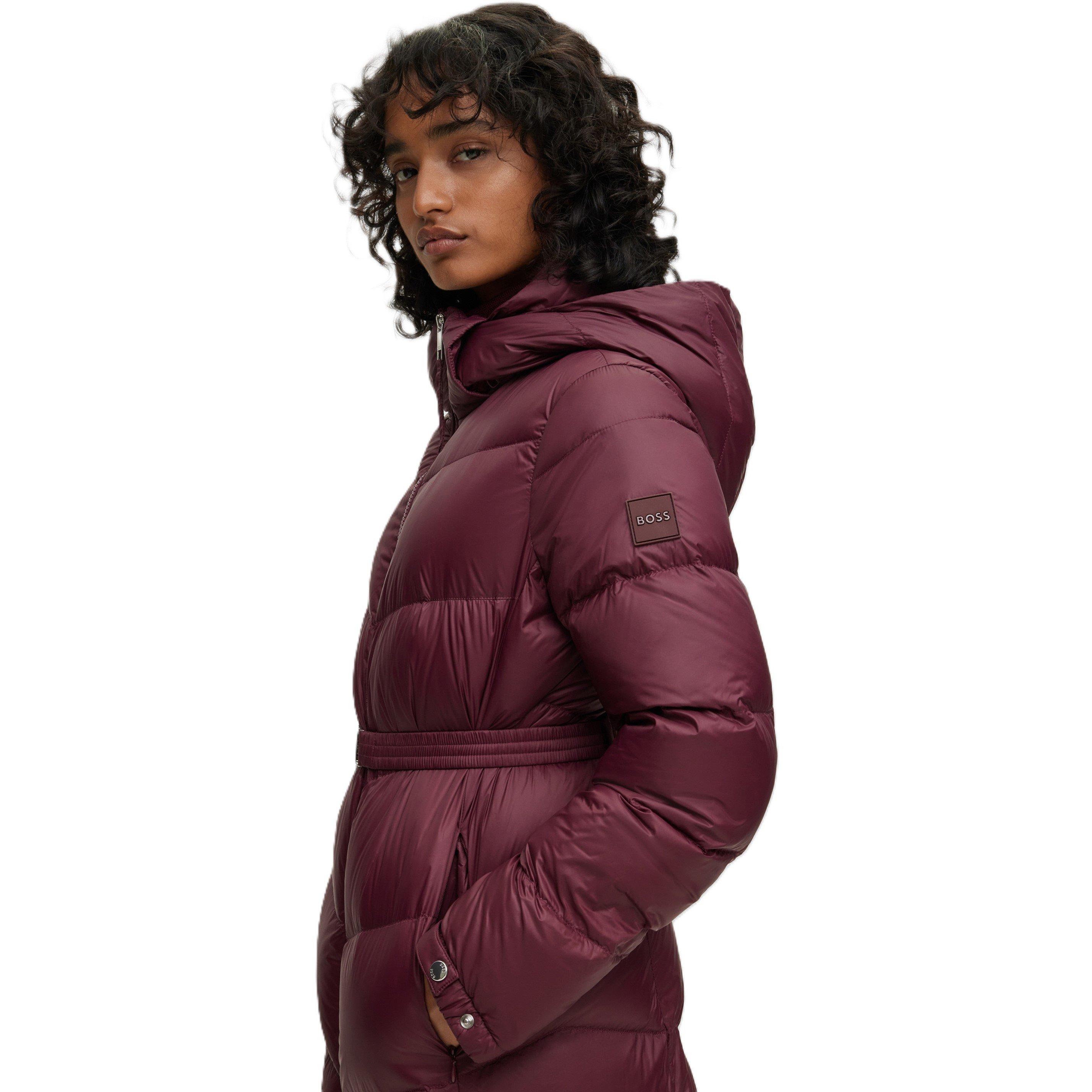 Red - Boss - Women's Insulated Medium Puffer Jacket - 3