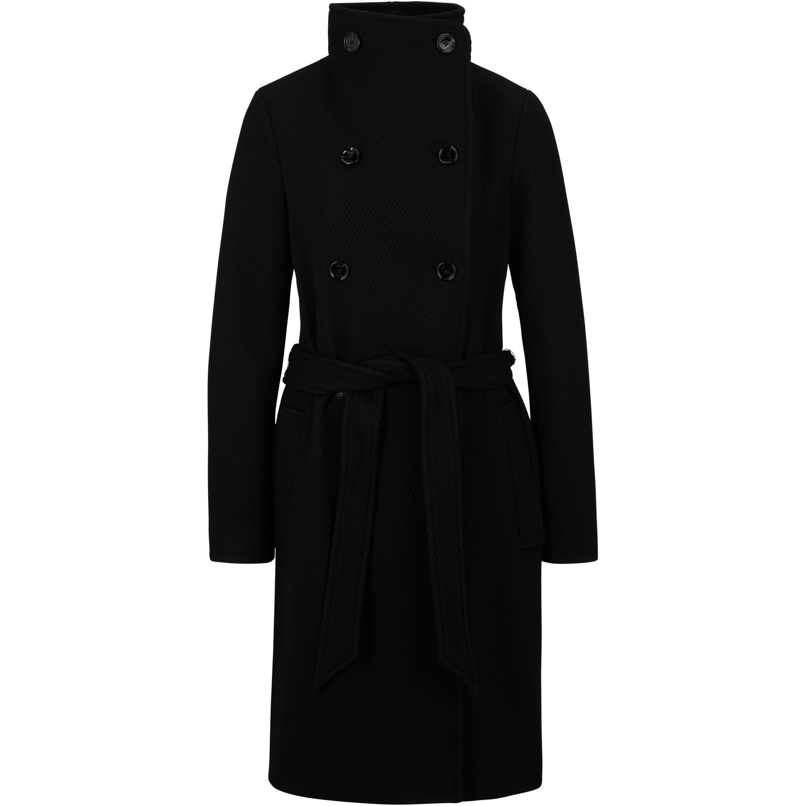 Black - Boss - Women's Cedandy1 Formal Coat - 4