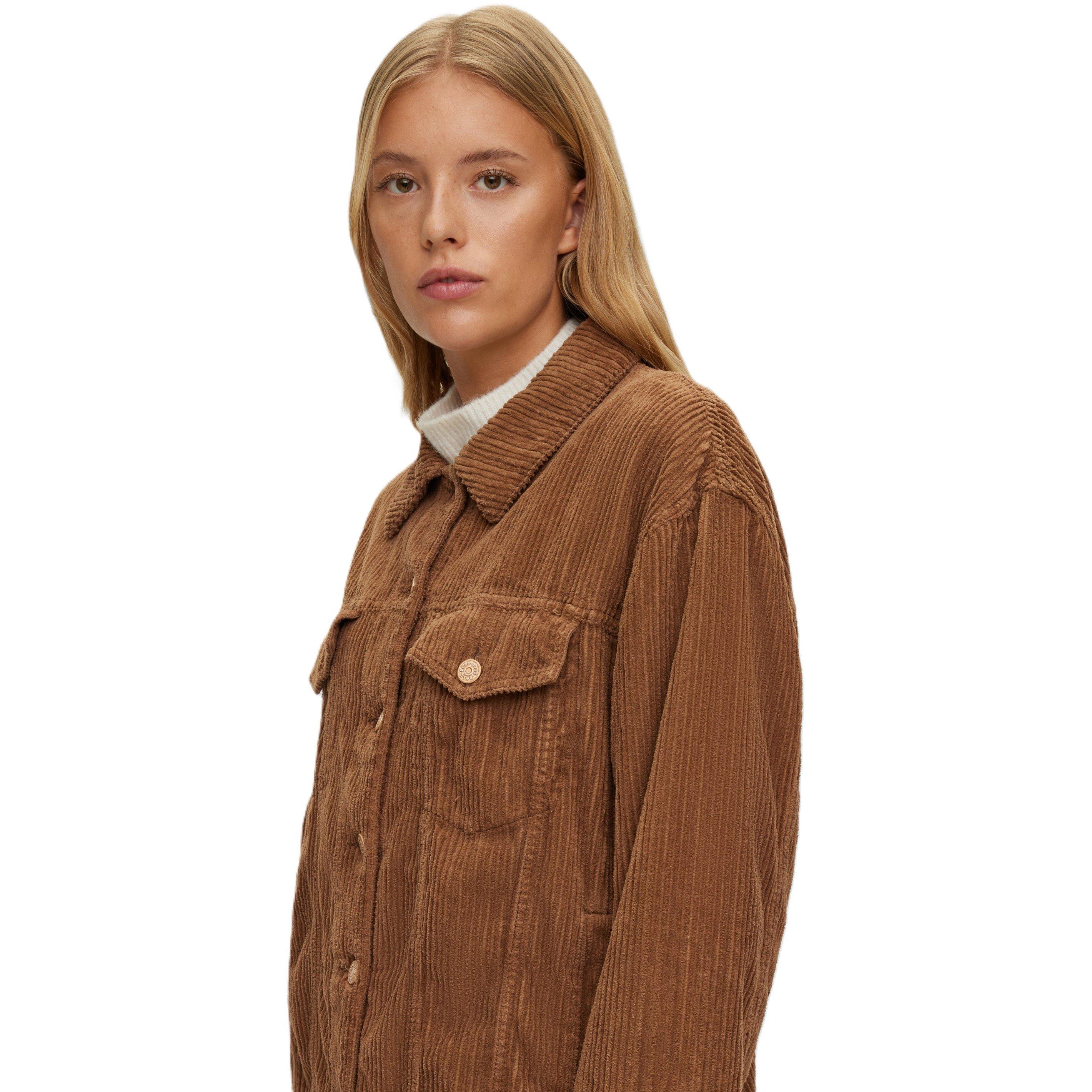 Rust/Copper - Boss - Women's Jecord Bomber Jacket - 3
