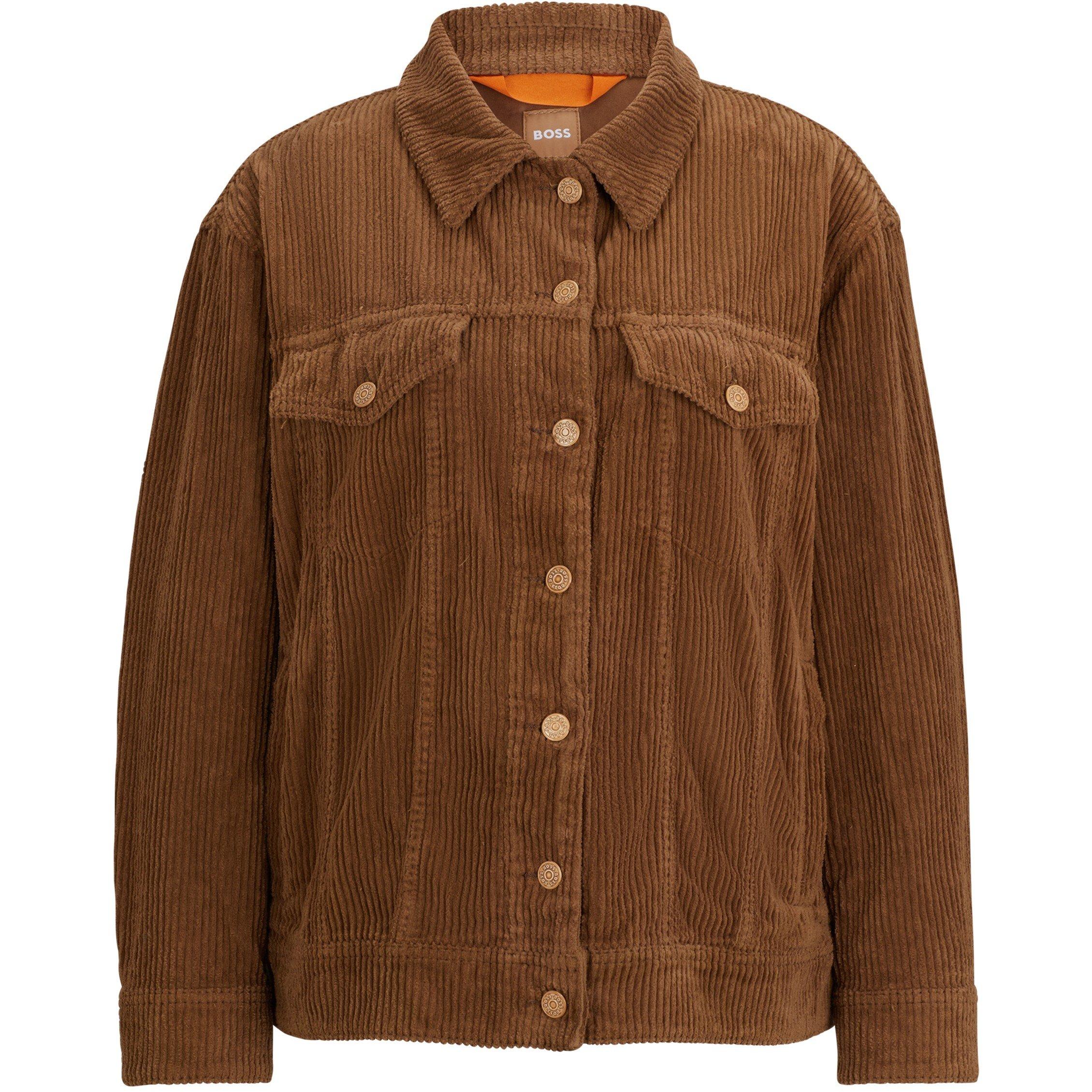 Rust/Copper - Boss - Women's Jecord Bomber Jacket - 4