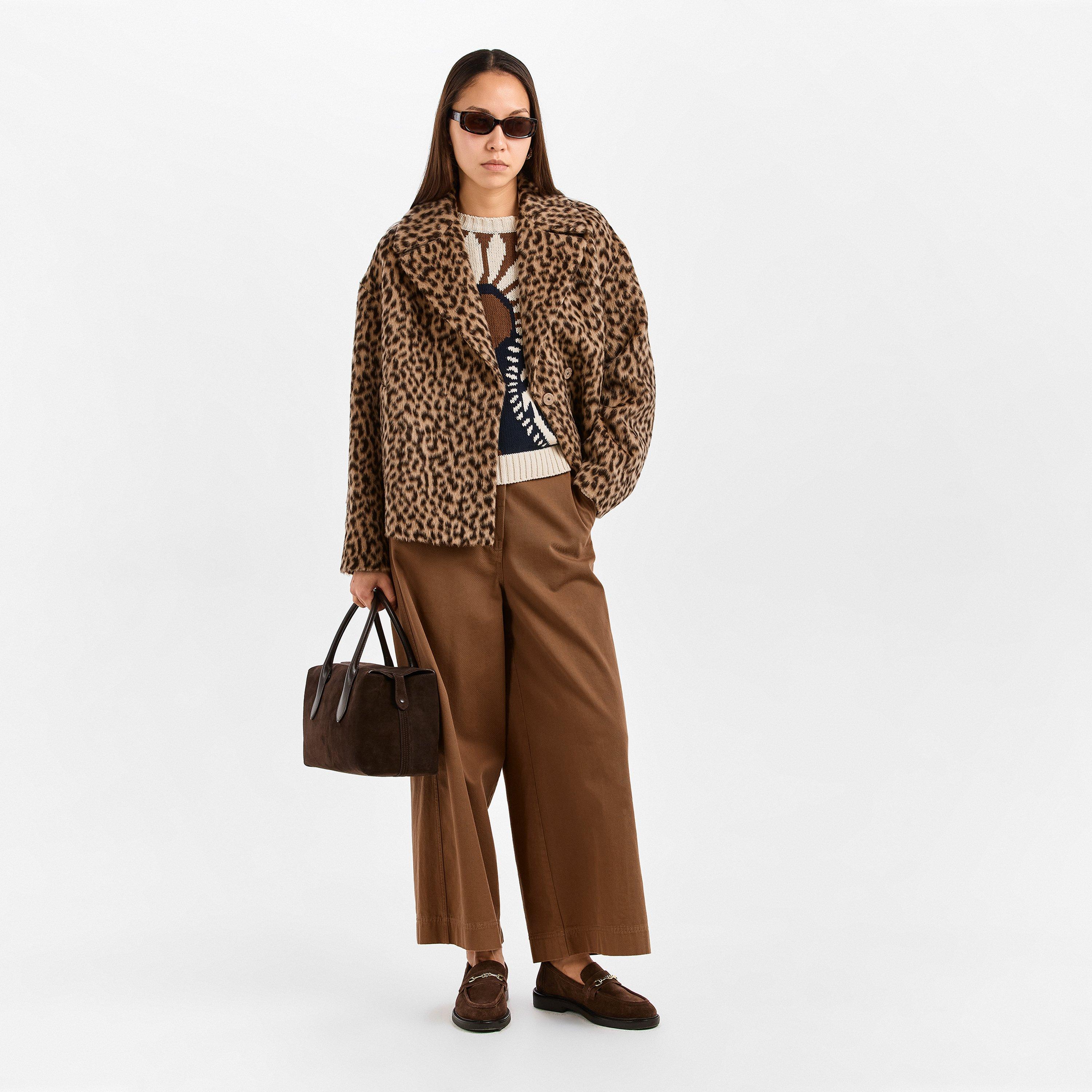 Camel 001 - Weekend Max Mara - Women's Disegno Teddy Coat - 6