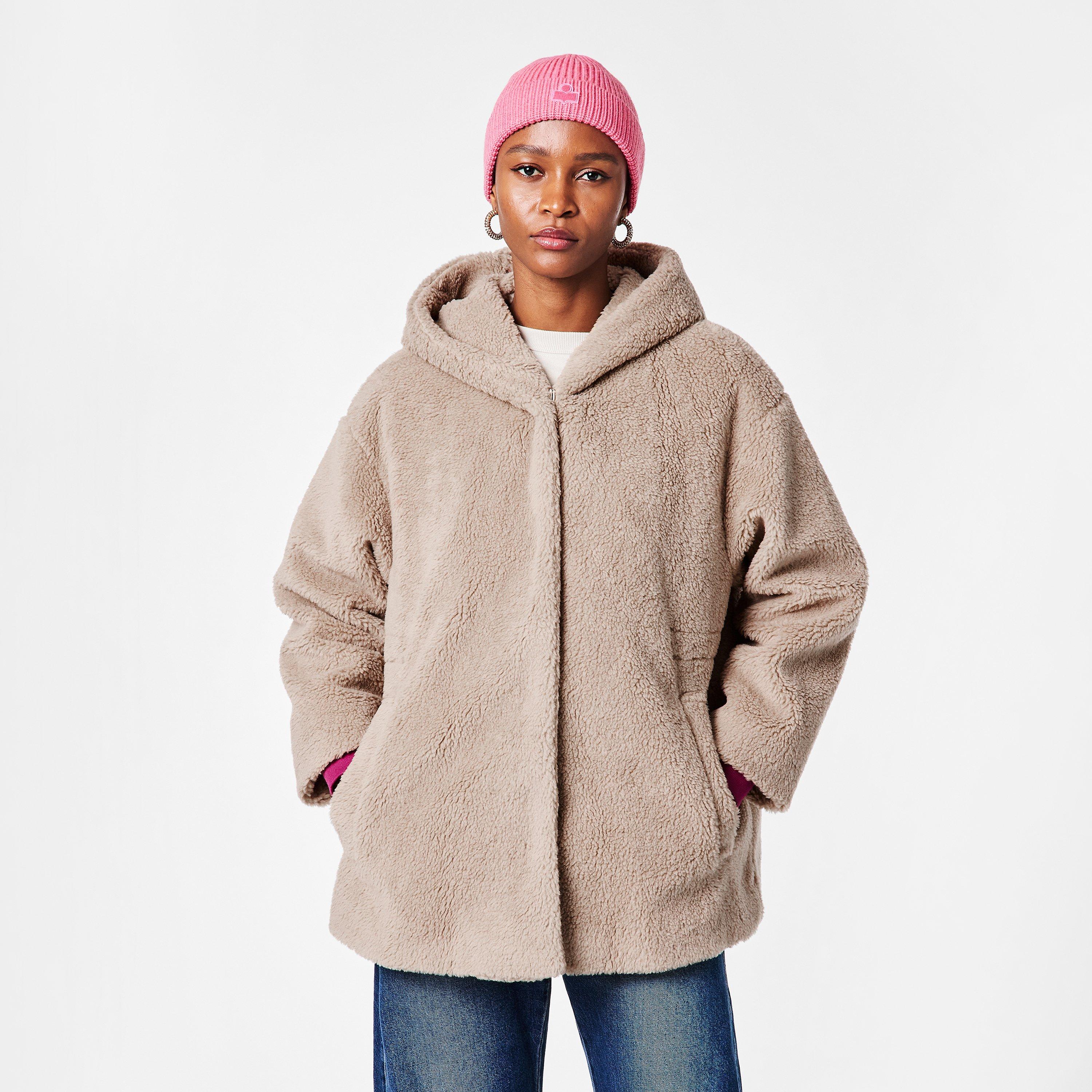 新品★CARLAカーラ　Eco fur hood coat / beige Weekend Max Mara Women's Caraffa Teddy Coat | Flannels