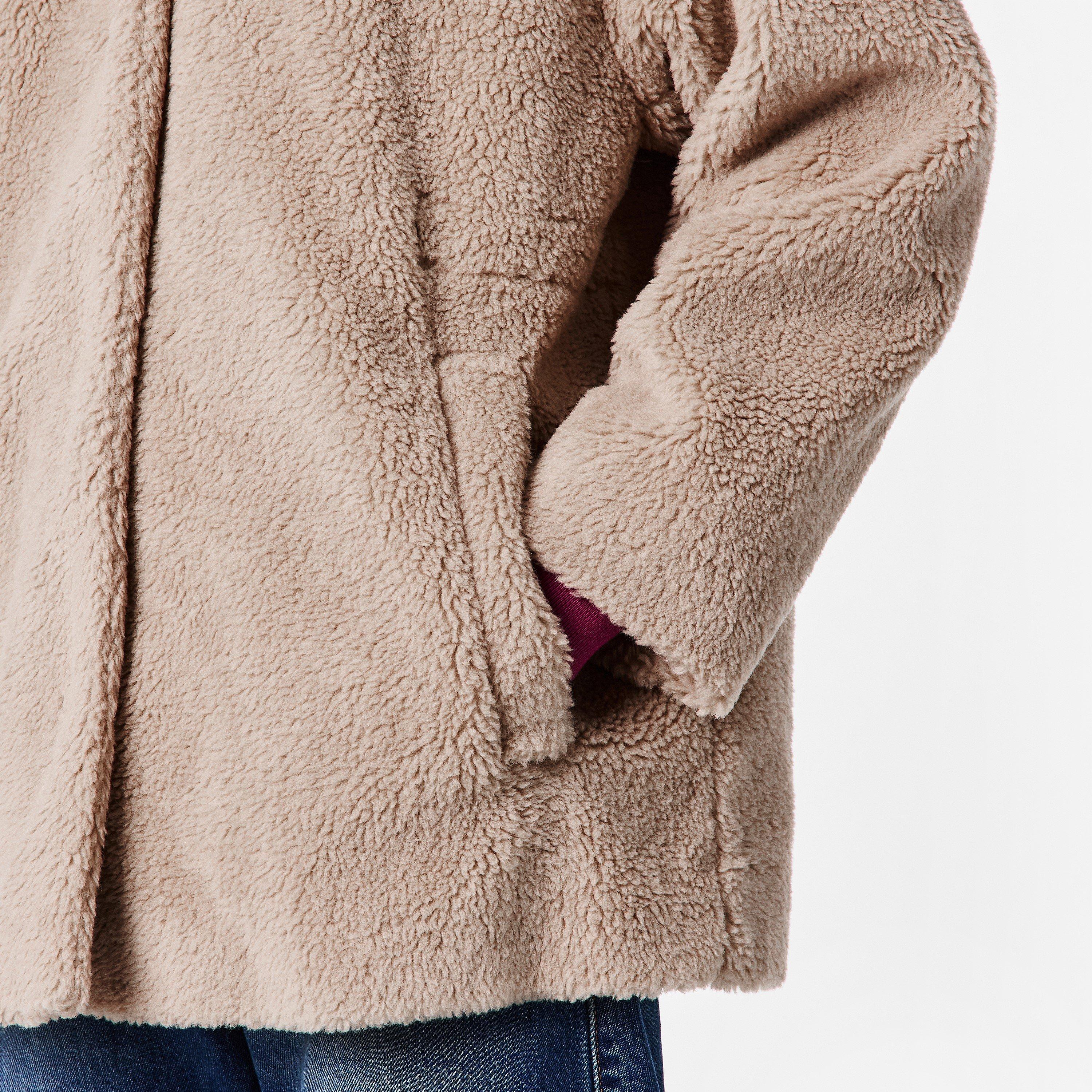 Beige 023 - Weekend Max Mara - Women's Caraffa Teddy Coat - 5