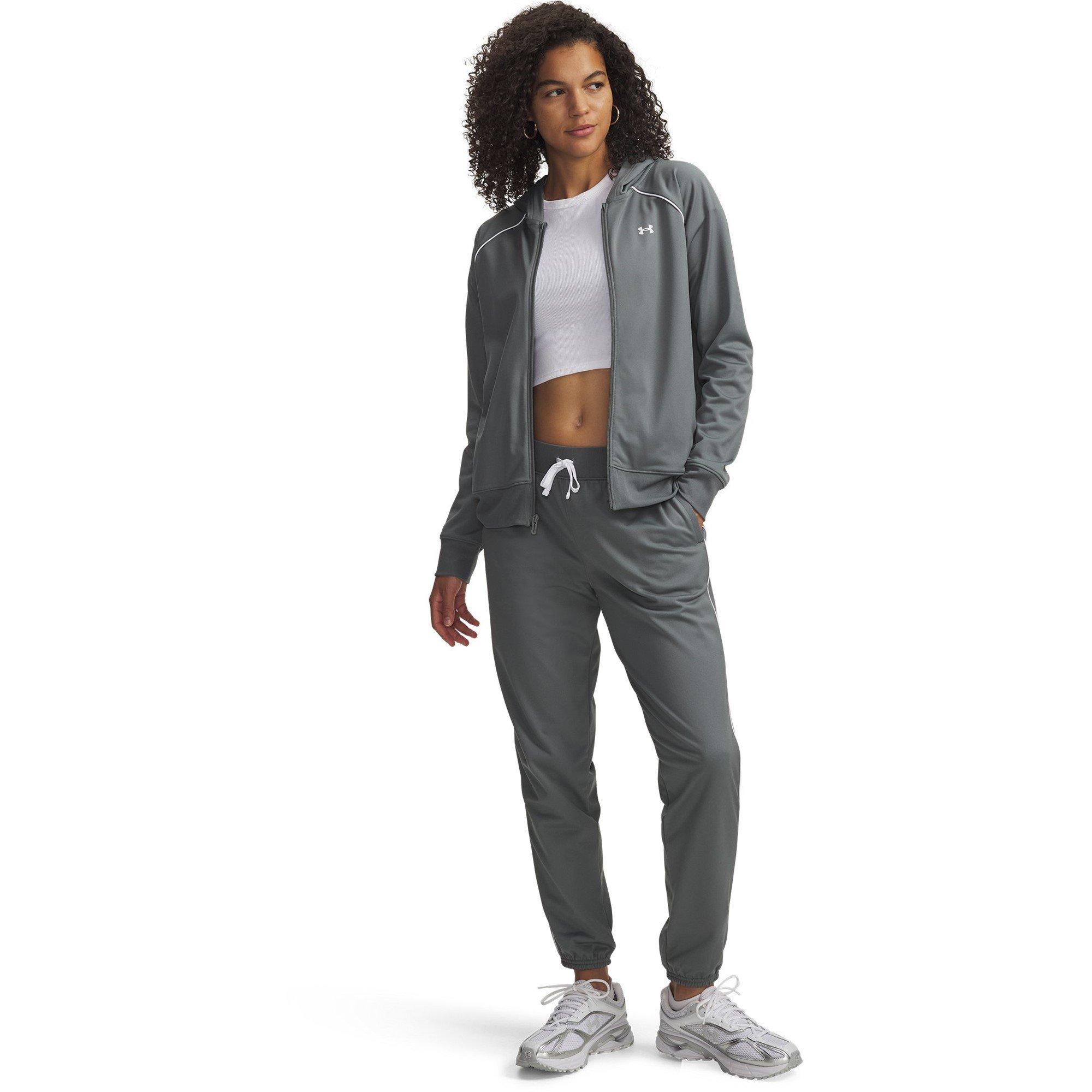 Under Armour Women's Rival Performance Tracksuit - Clay Green/Whit - 10 (S)