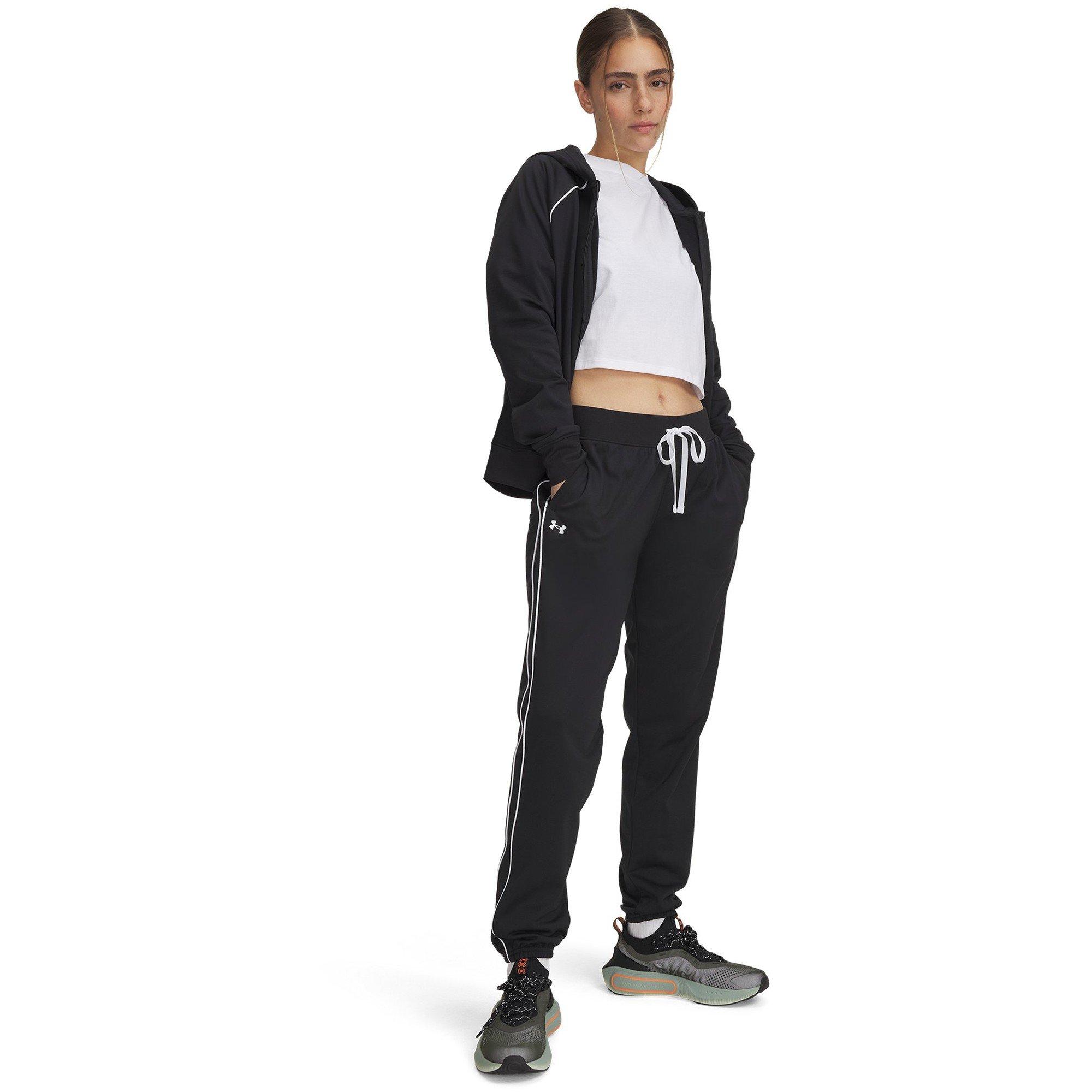 Under Armour Women's Rival Performance Tracksuit - Black/White - 12 (M)
