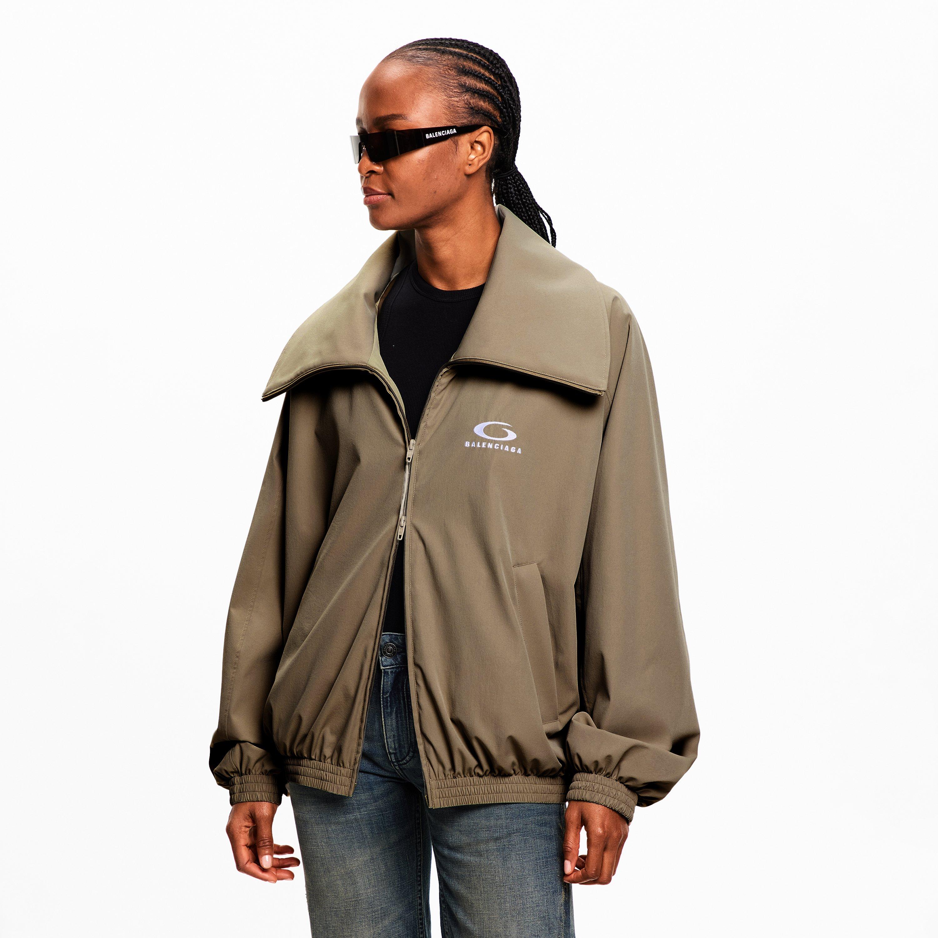 Dune - Balenciaga - Women's Bal High Collar Varsity Jacket - 3