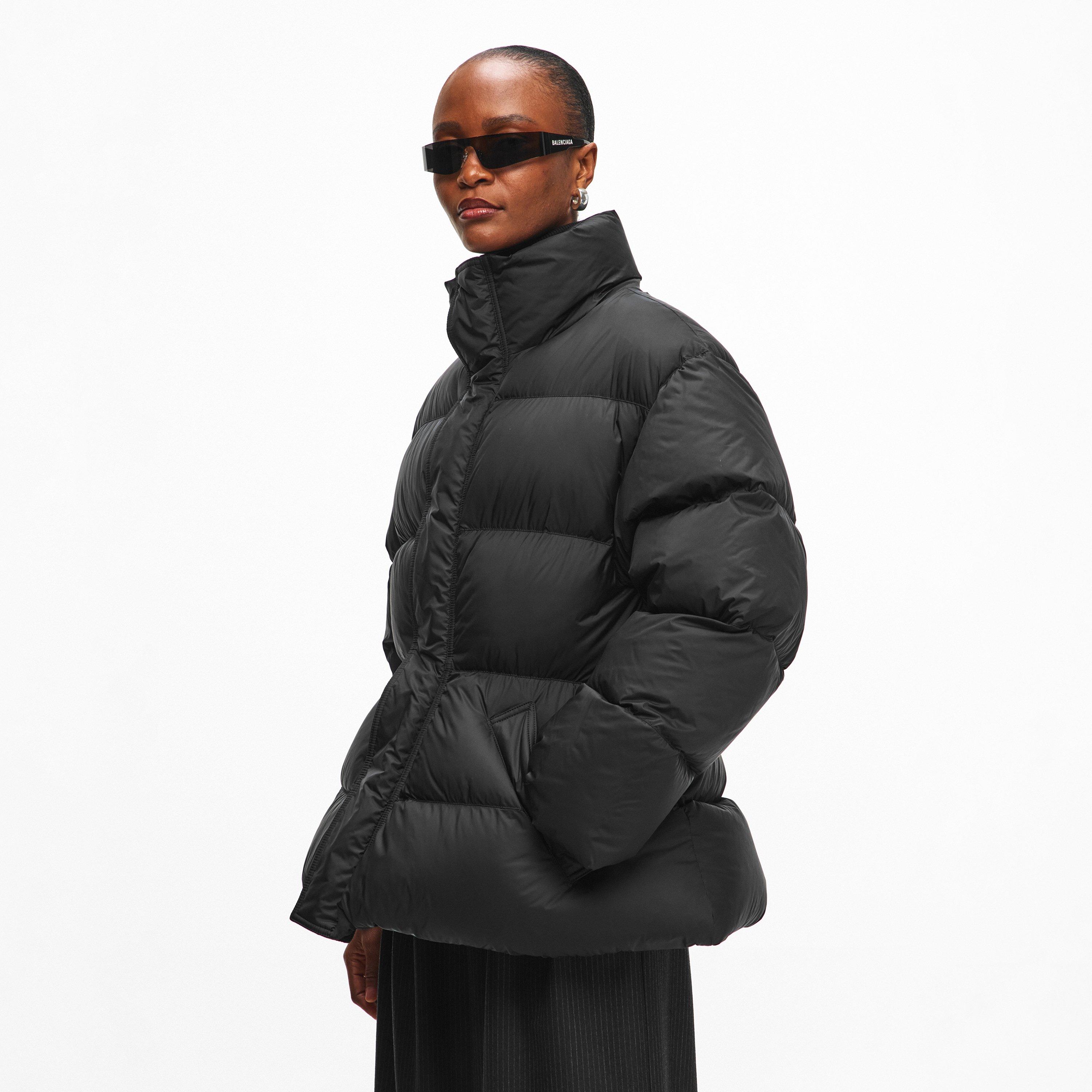 Balenciaga Women's Bal Hourgls Short Puffer Jacket | Flannels