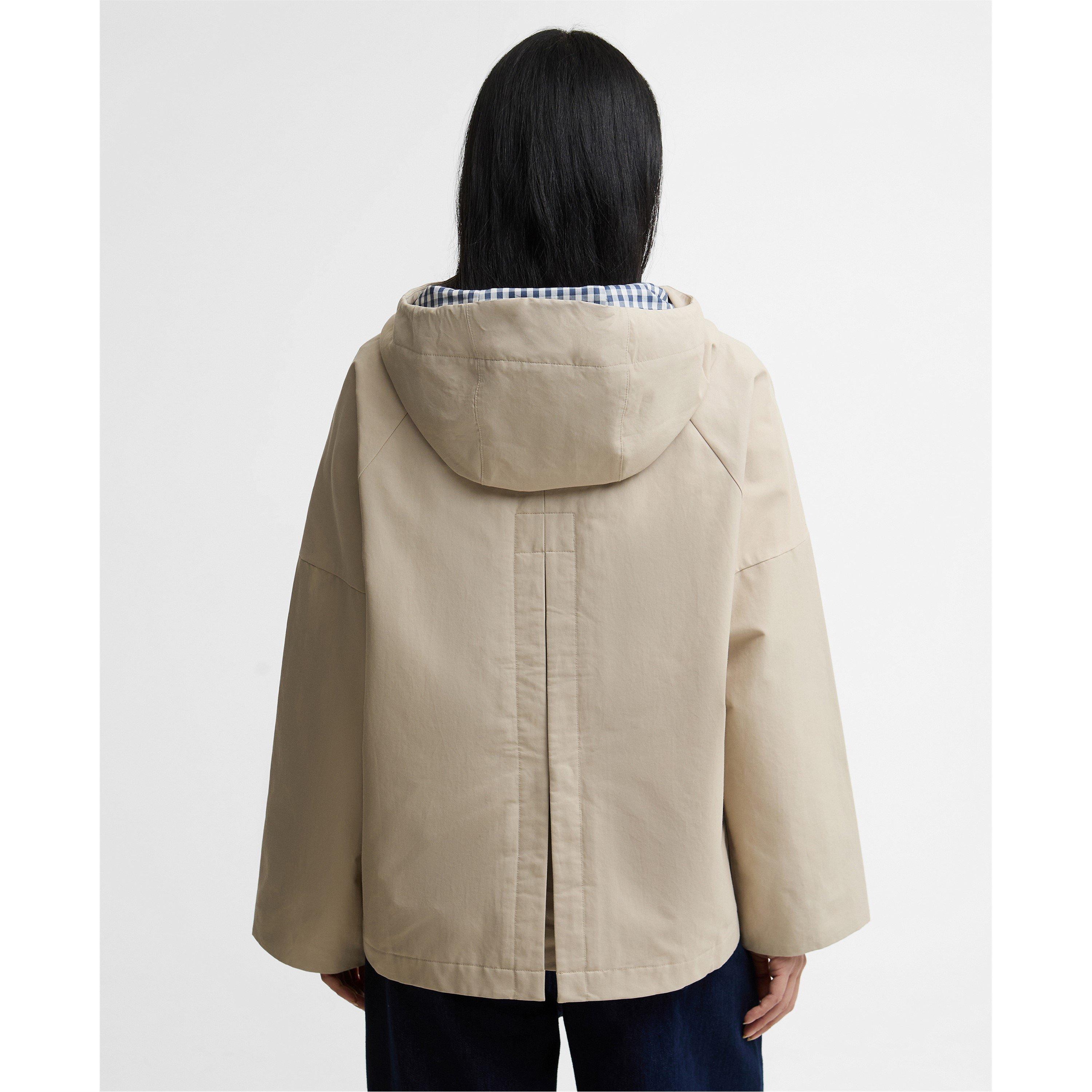 LSand/Navy Gngh - Barbour - Women's Mac - 3