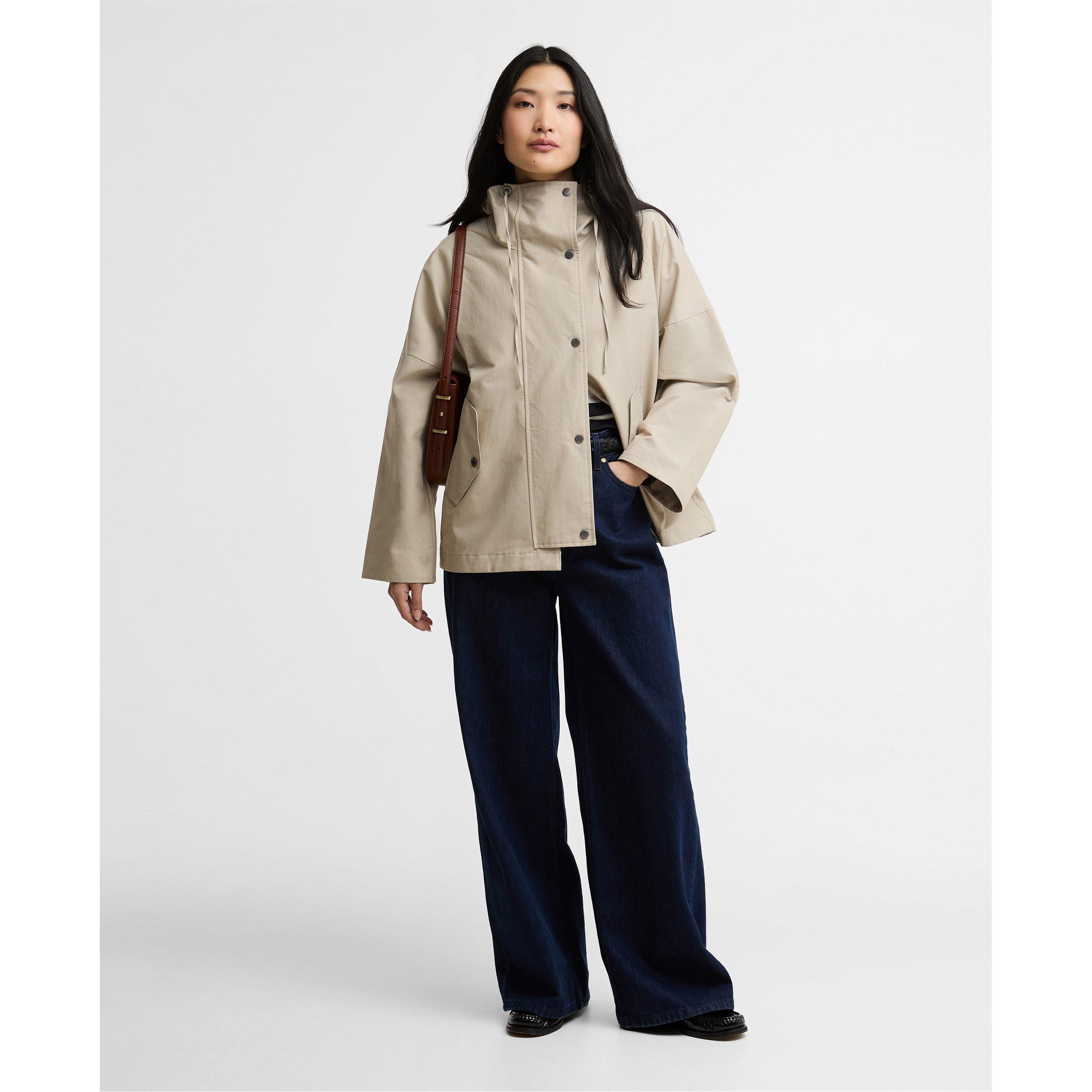 LSand/Navy Gngh - Barbour - Women's Mac - 6