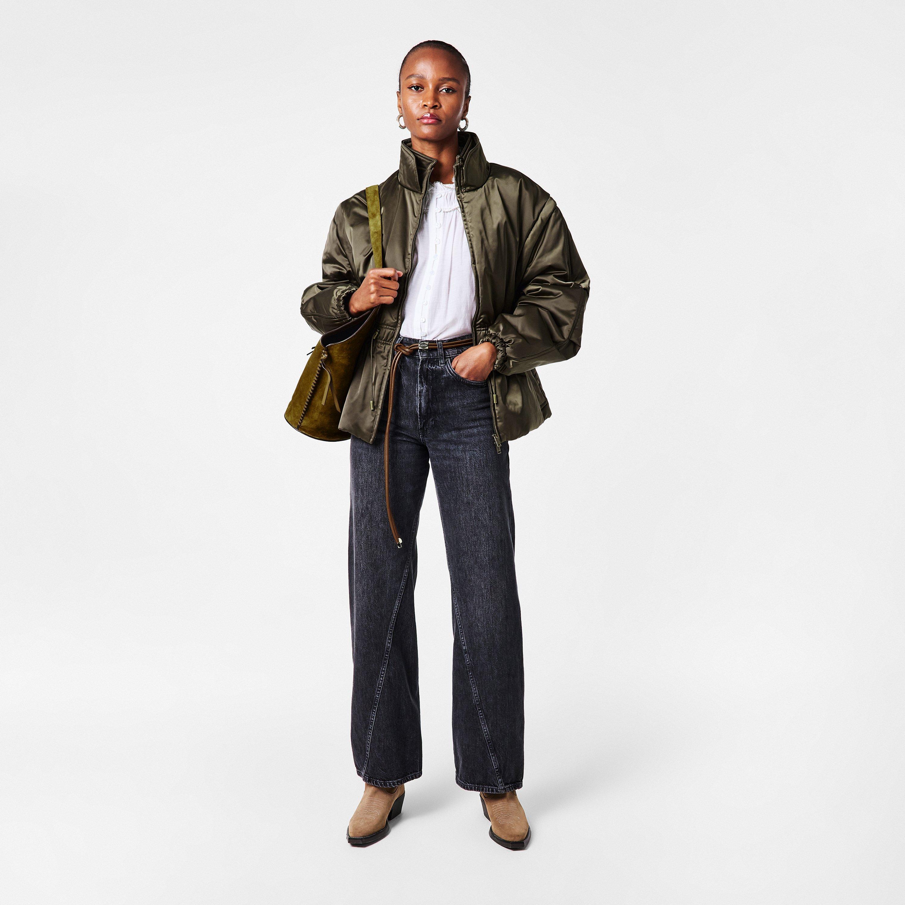 Khaki 67KI - Marant Etoile - Women's Dastyni Short Puffer Jacket - 6