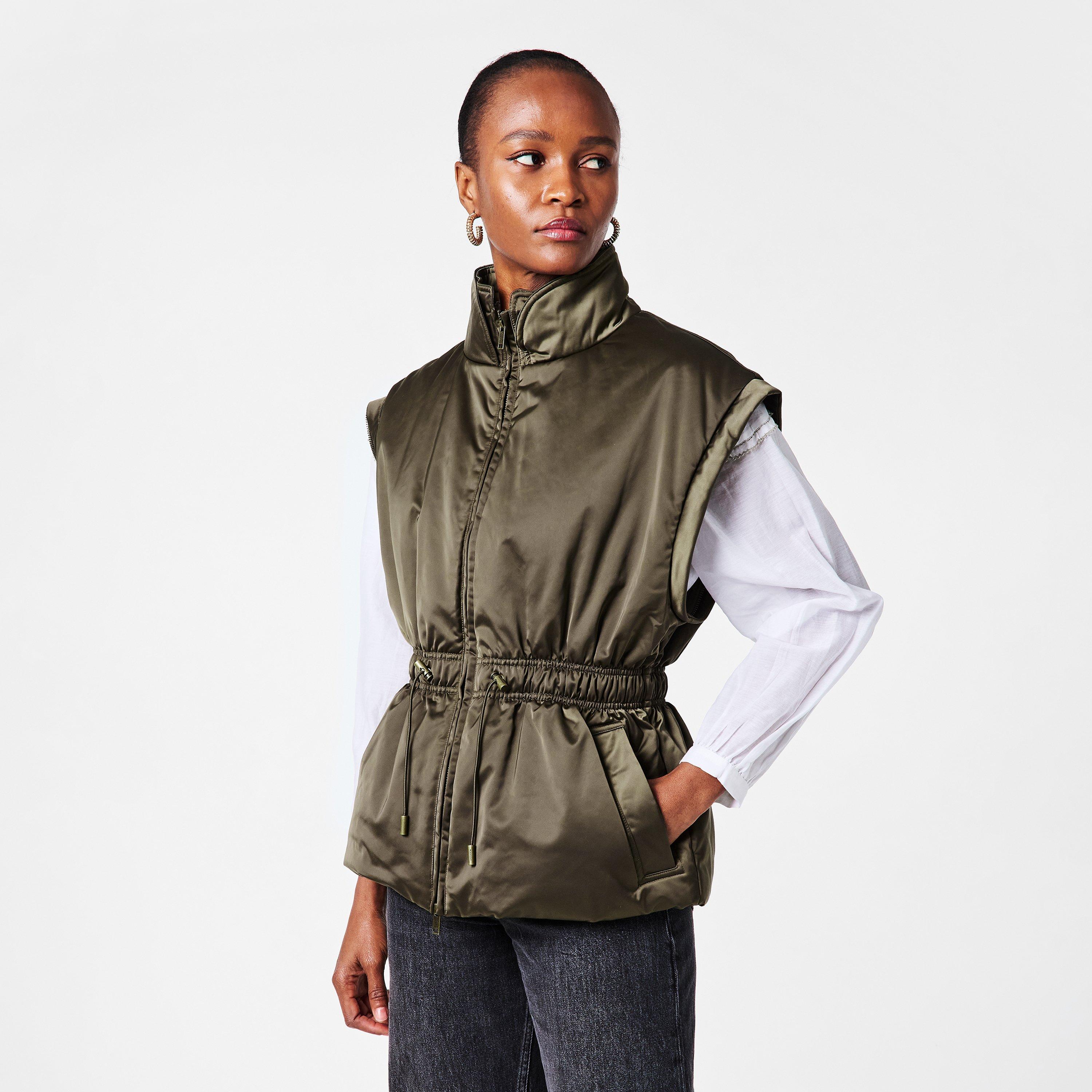 Khaki 67KI - Marant Etoile - Women's Dastyni Short Puffer Jacket - 7