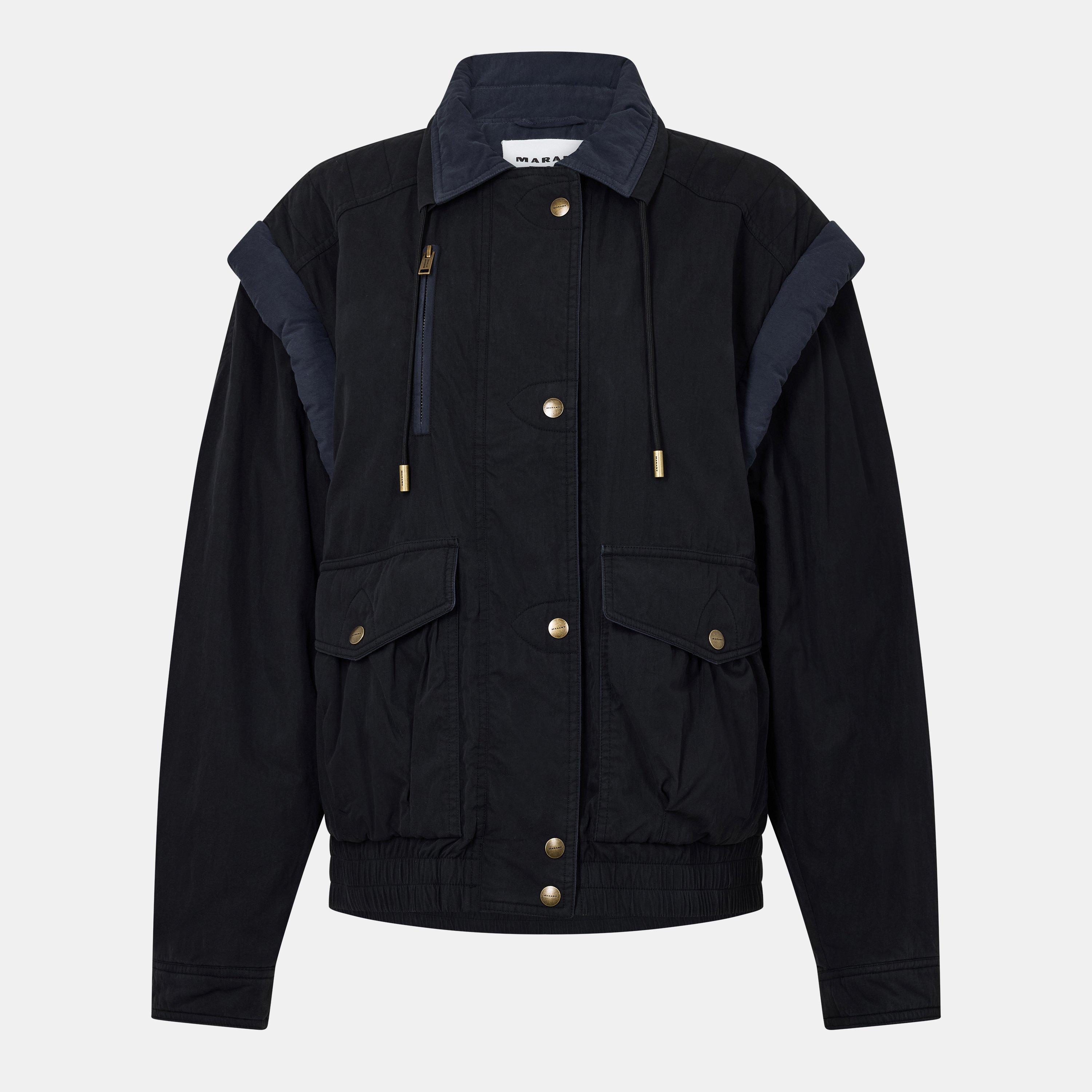 Fad Black 02FK - Marant Etoile - Women's Desha Bomber Jacket - 1