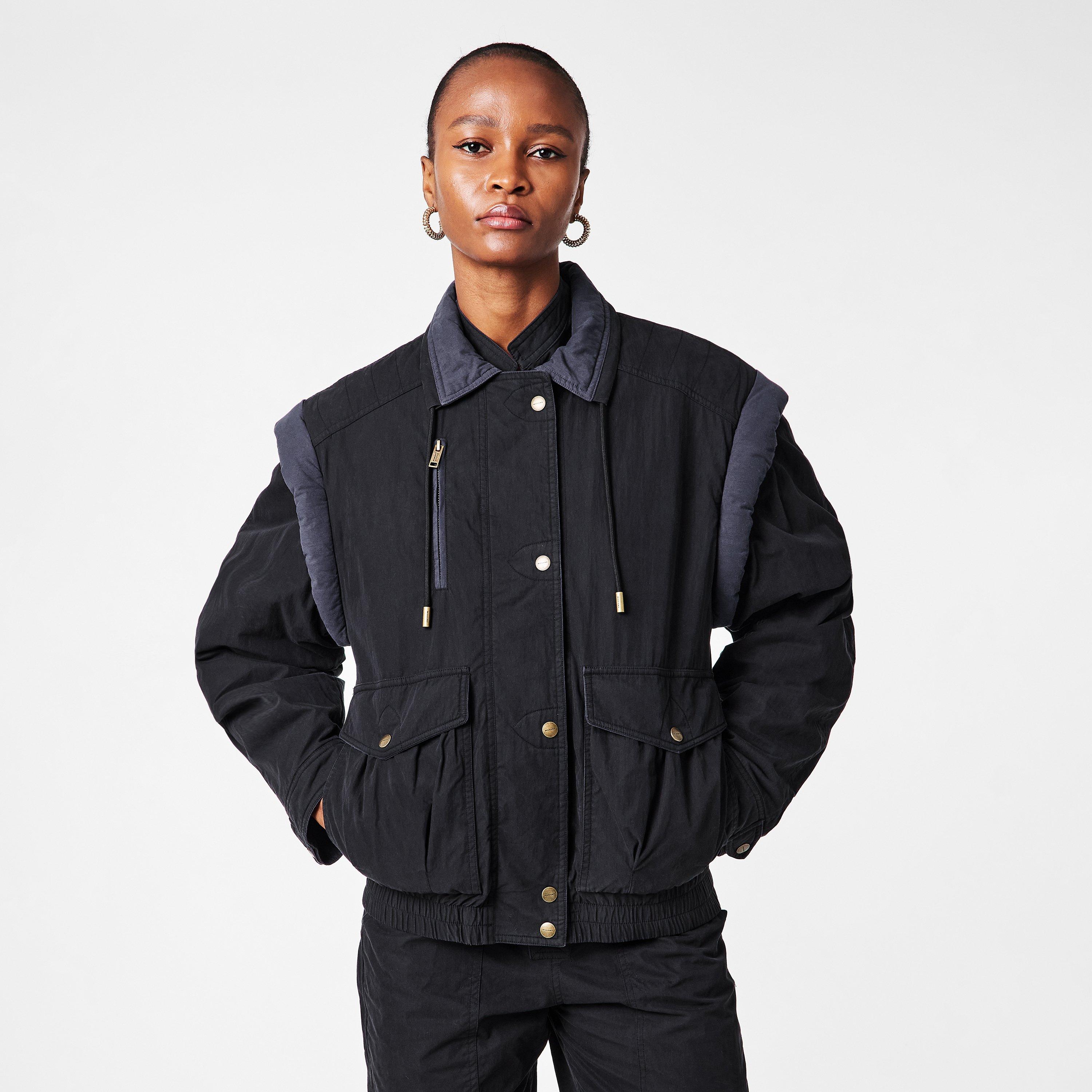 Fad Black 02FK - Marant Etoile - Women's Desha Bomber Jacket - 3