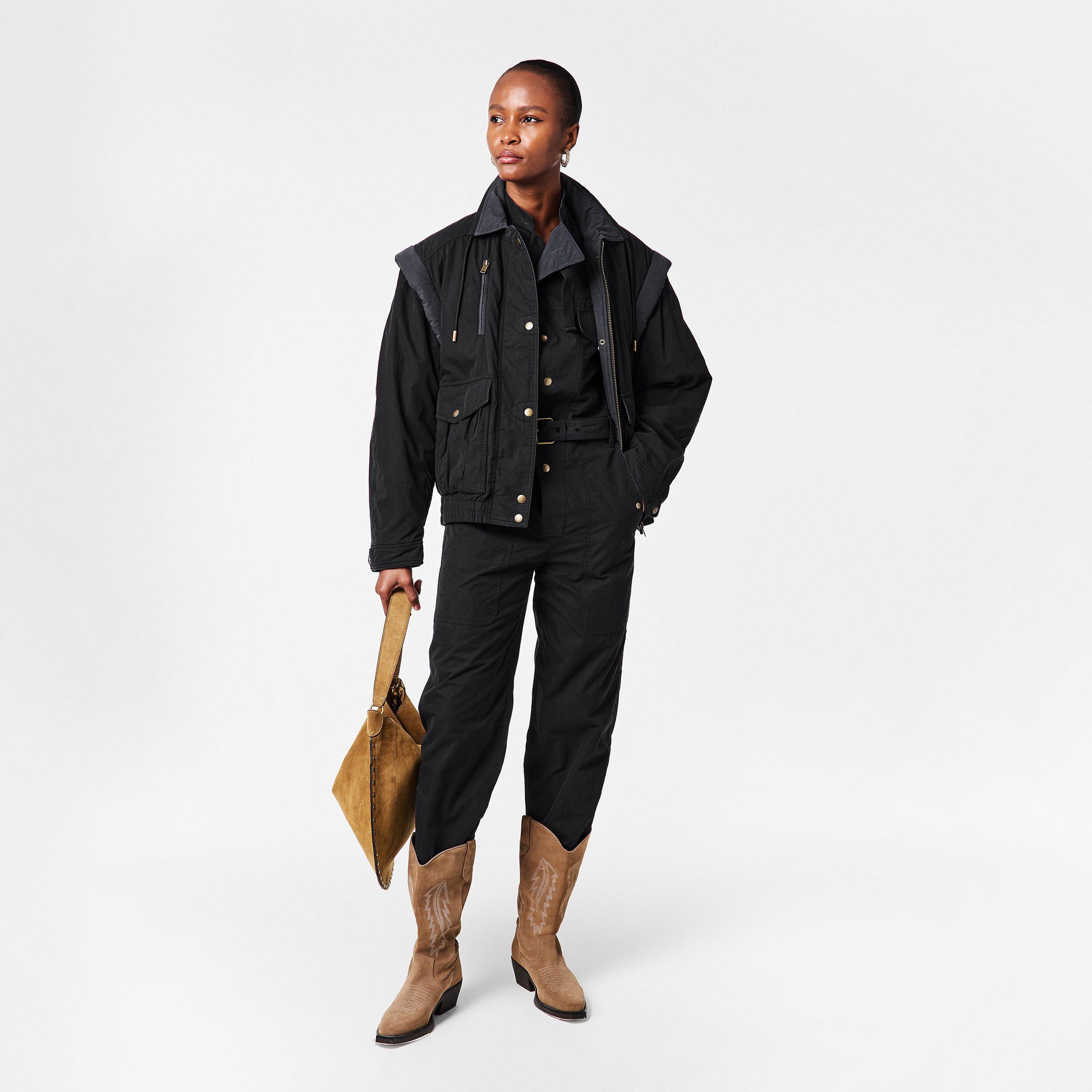 Fad Black 02FK - Marant Etoile - Women's Desha Bomber Jacket - 6