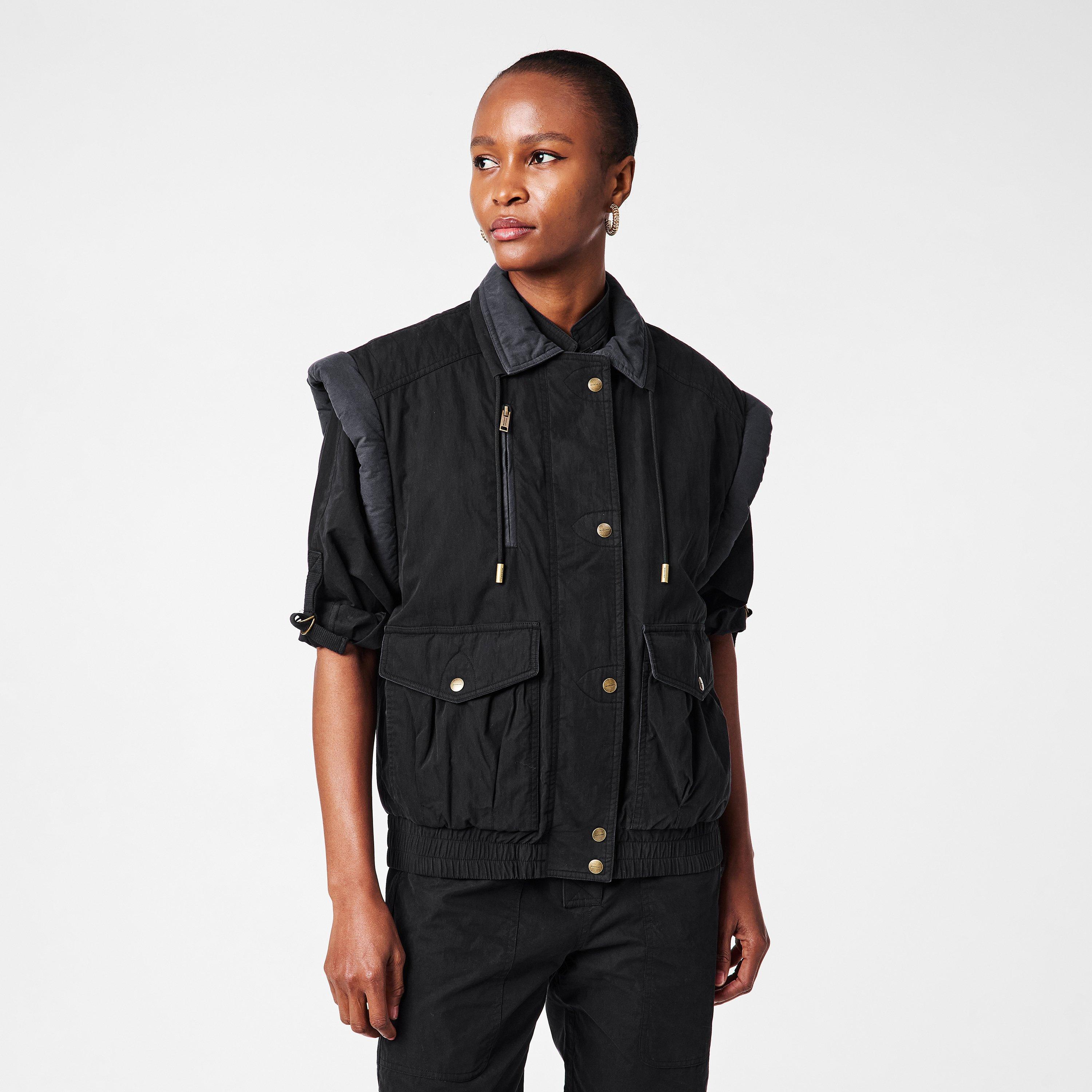 Fad Black 02FK - Marant Etoile - Women's Desha Bomber Jacket - 7