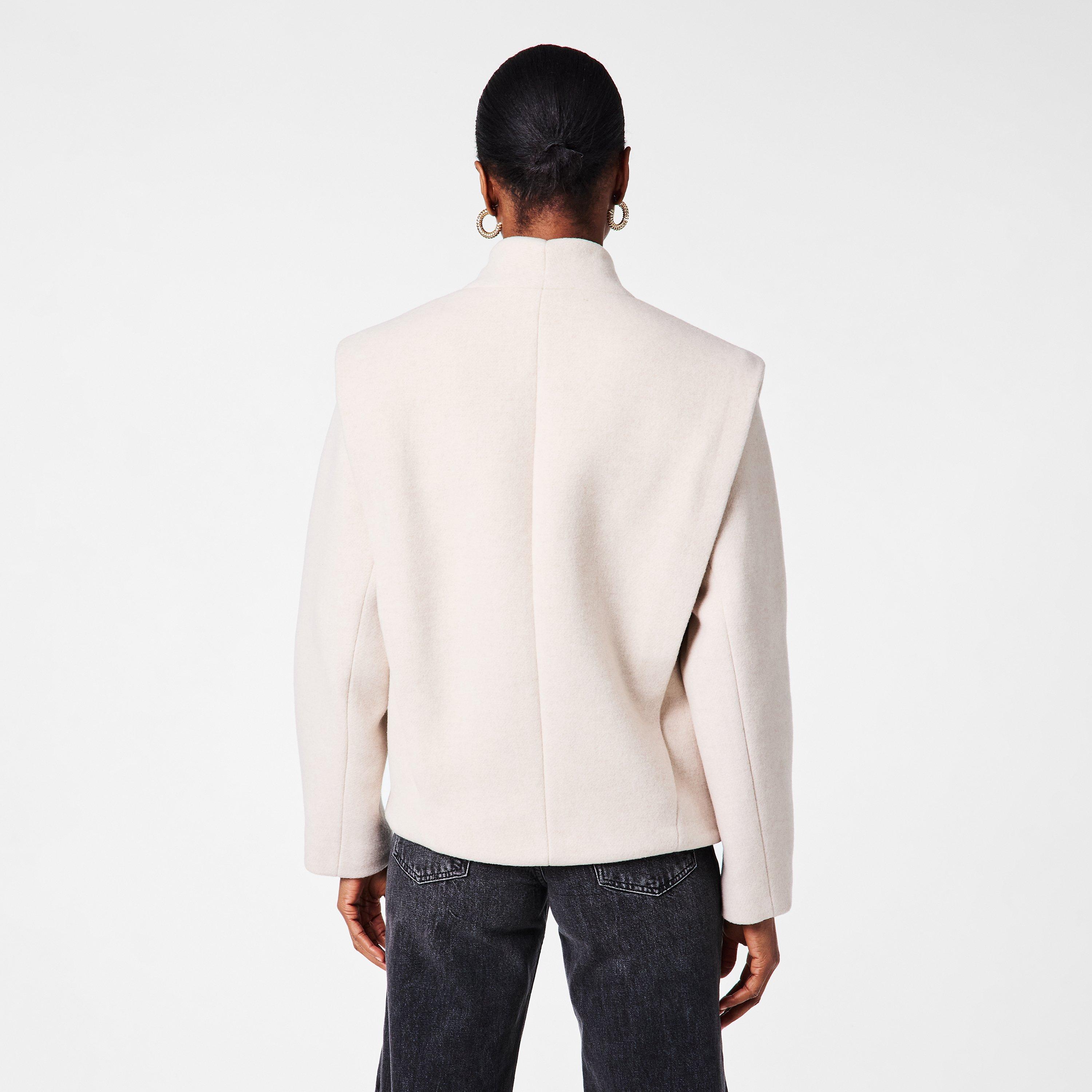 Ecru 23EC - Isabel Marant - Women's Dyogo Pea Coat - 4