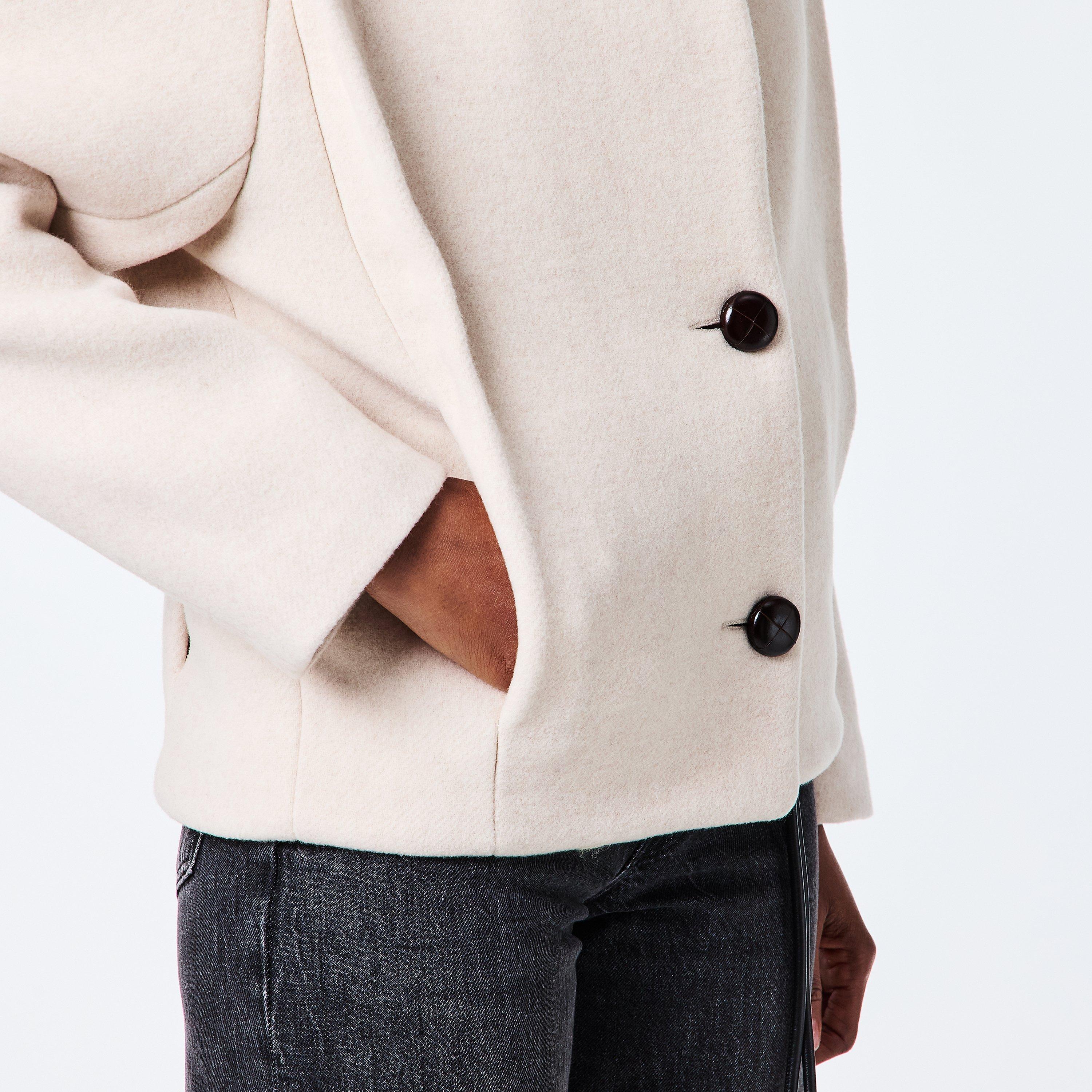 Ecru 23EC - Isabel Marant - Women's Dyogo Pea Coat - 5