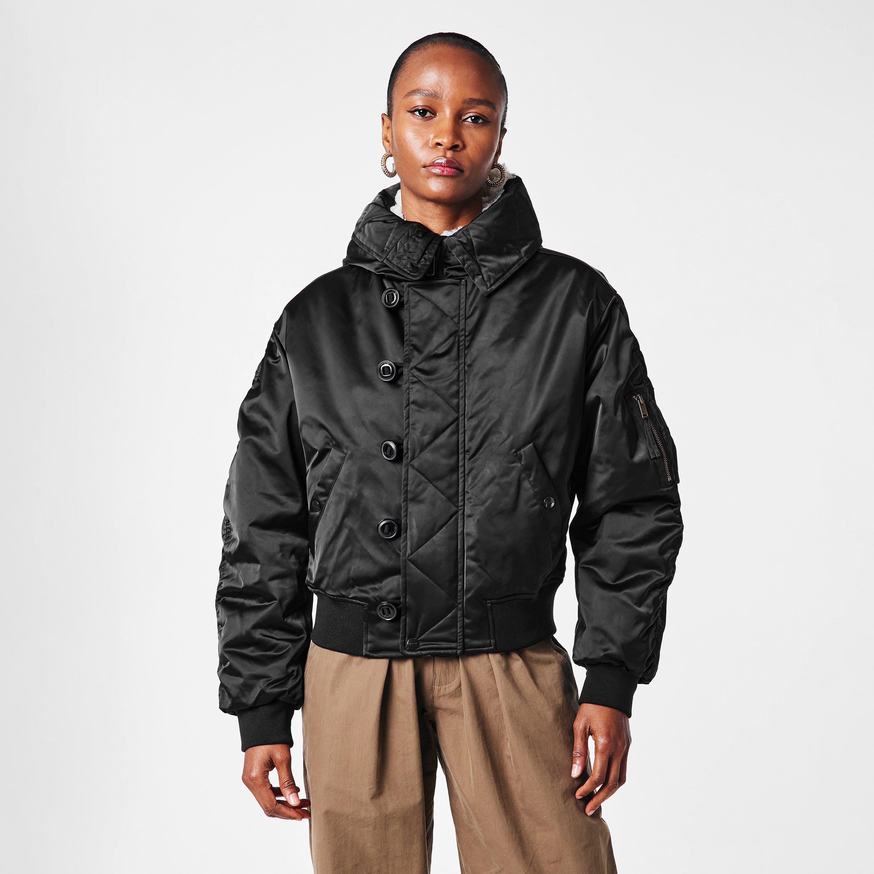 Black 01BK - Marant Etoile - Women's Elisa Bomber Jacket - 3