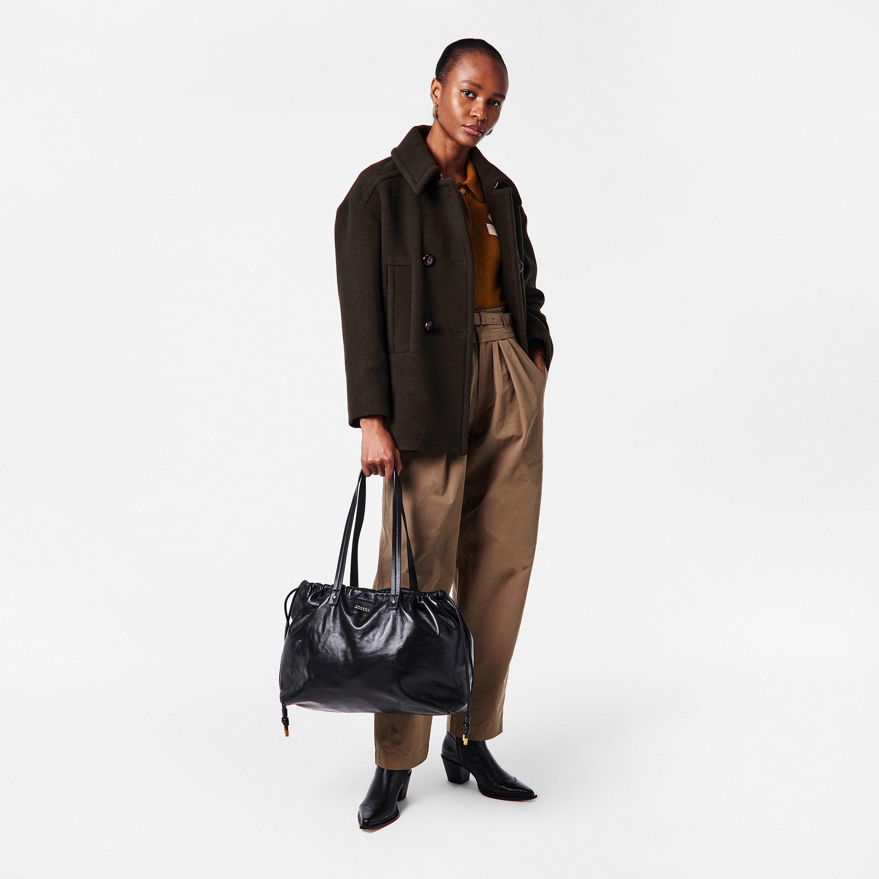 Dark Khaki 67DK - Isabel Marant - Women's Pea Coat - 6