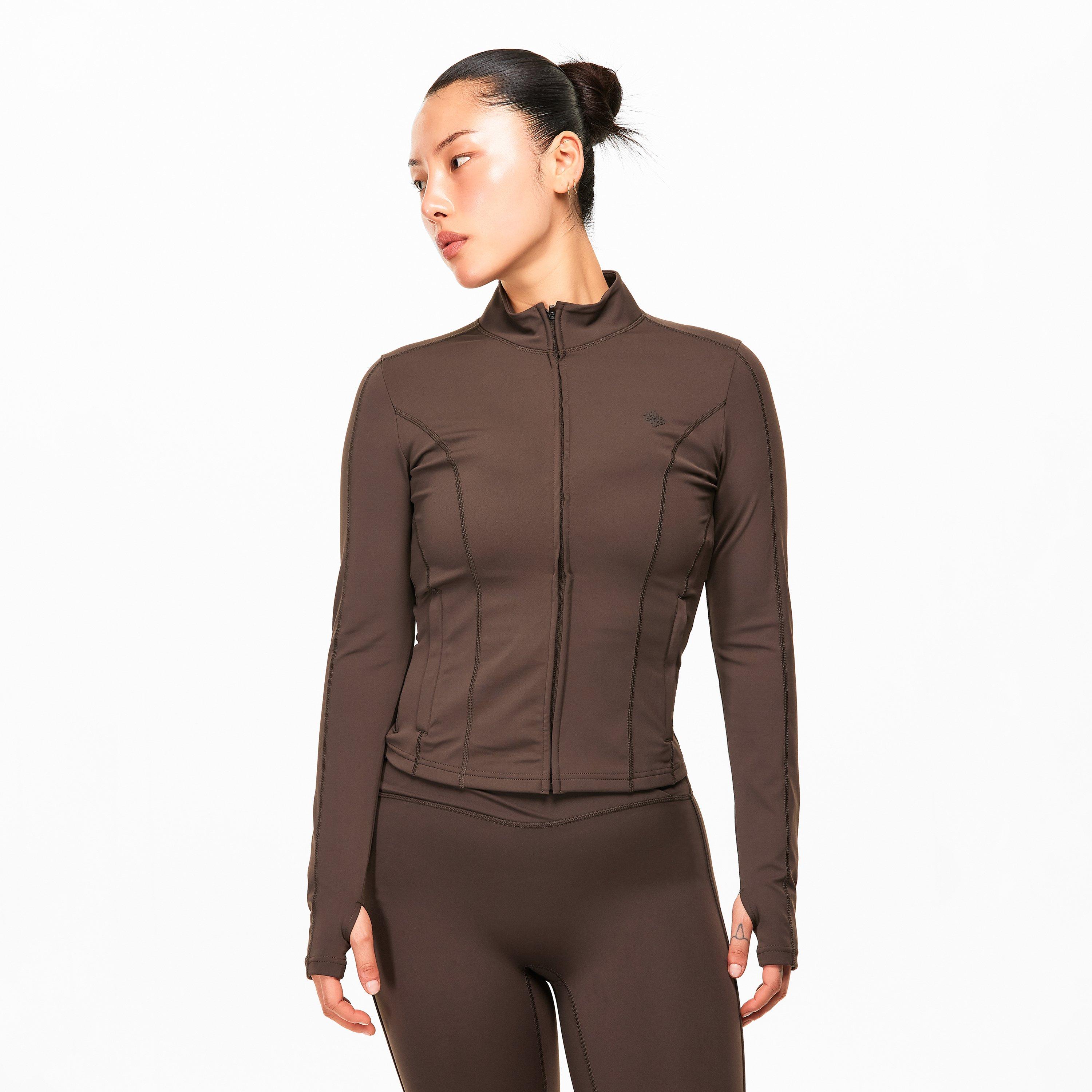 Chocolate - The Couture Club - Womens Sculpting Jacket - 3