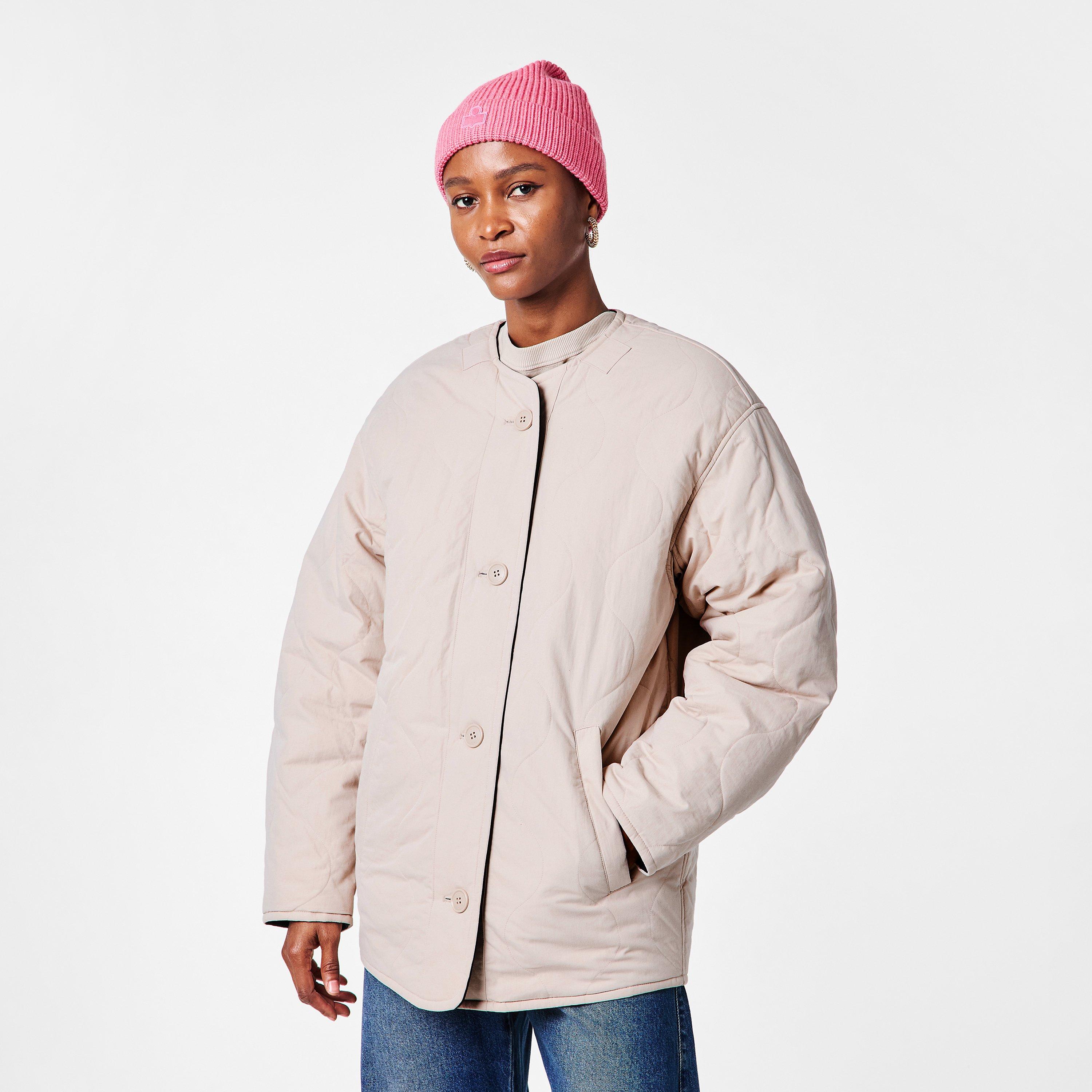 Ecru 23EC - Marant Etoile - Women's Nesmae Quilted Jacket - 3