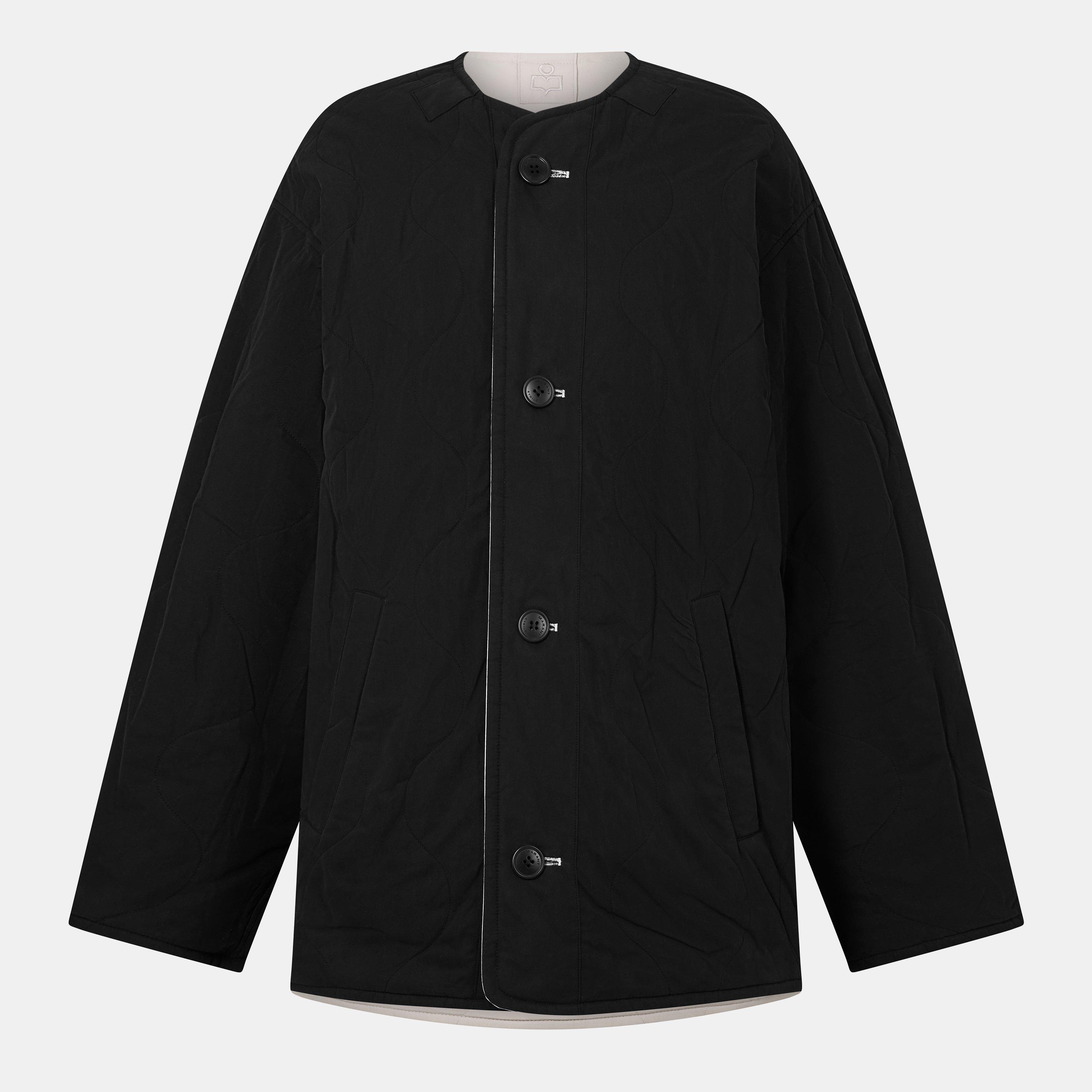 Ecru 23EC - Marant Etoile - Women's Nesmae Quilted Jacket - 7