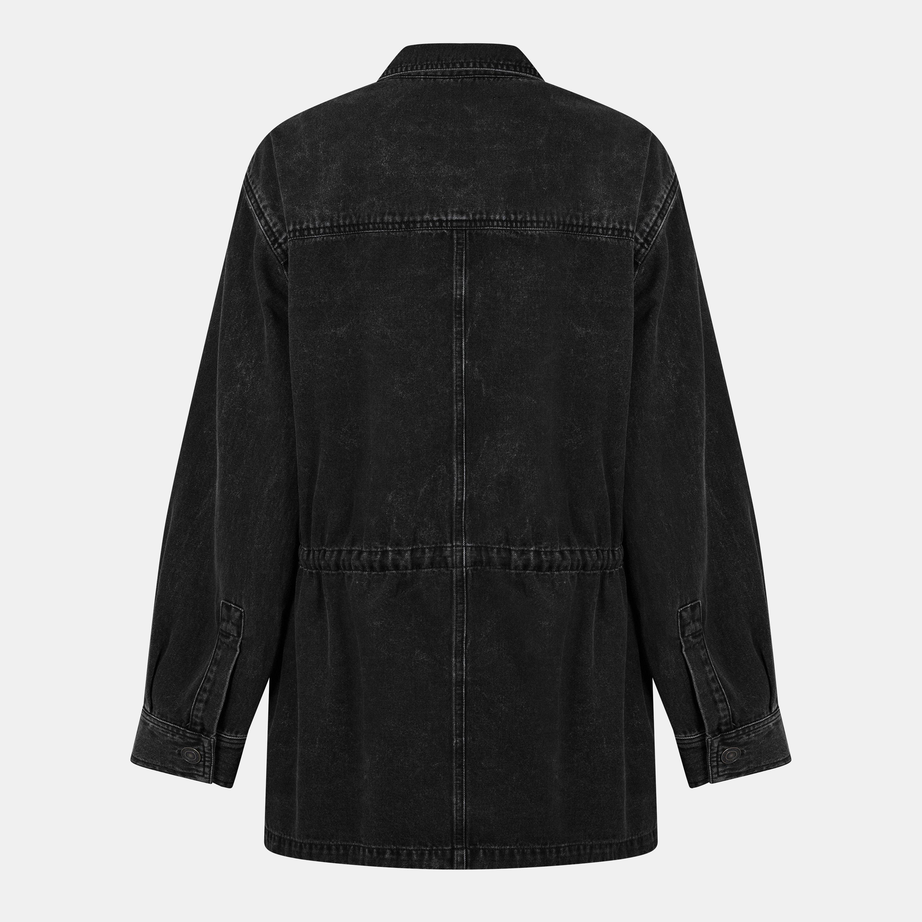 Vint Black 01VB - Marant Etoile - Women's Nossia Denim Jacket - 2