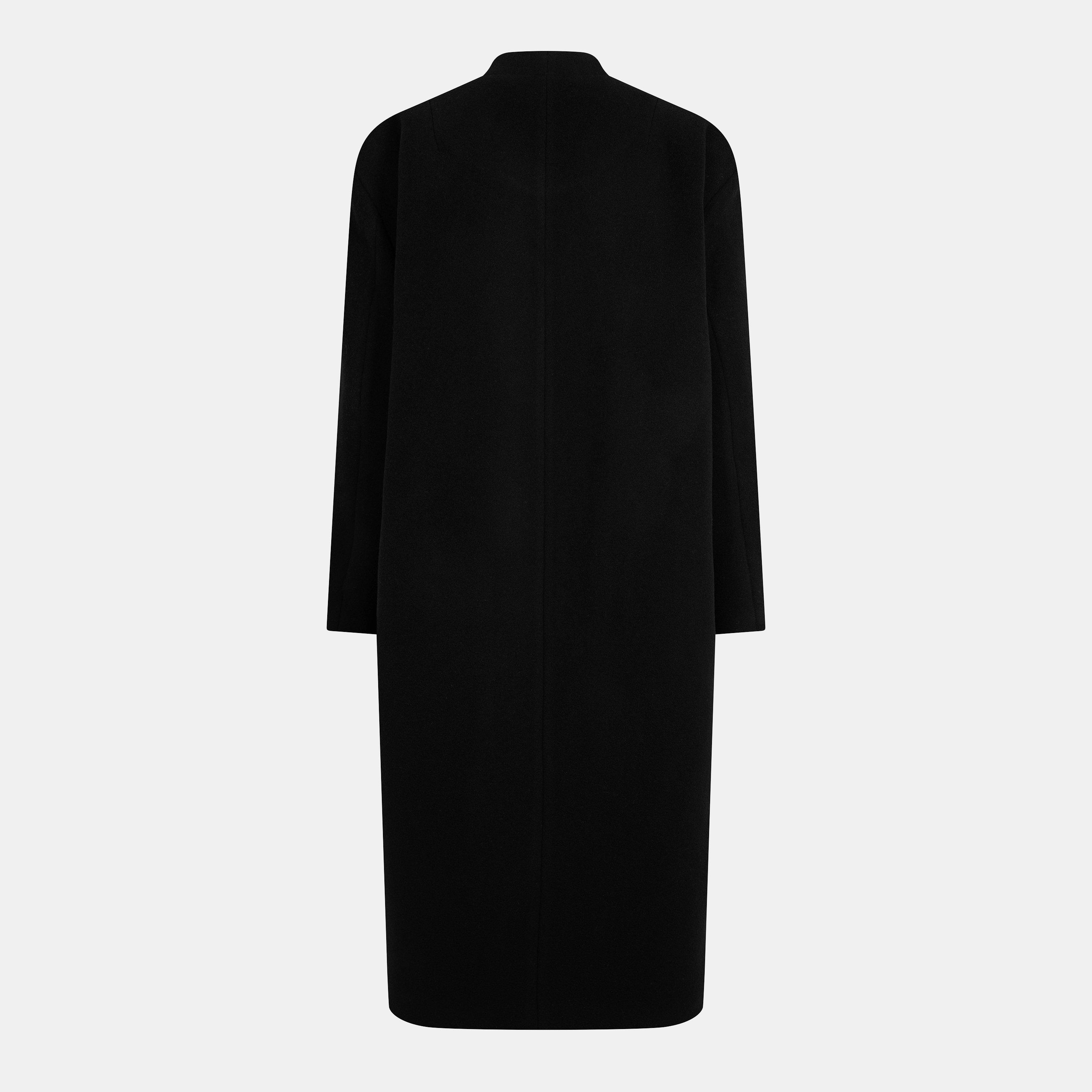 Black 01BK - Isabel Marant - Women's Florane Ct Overcoat - 2