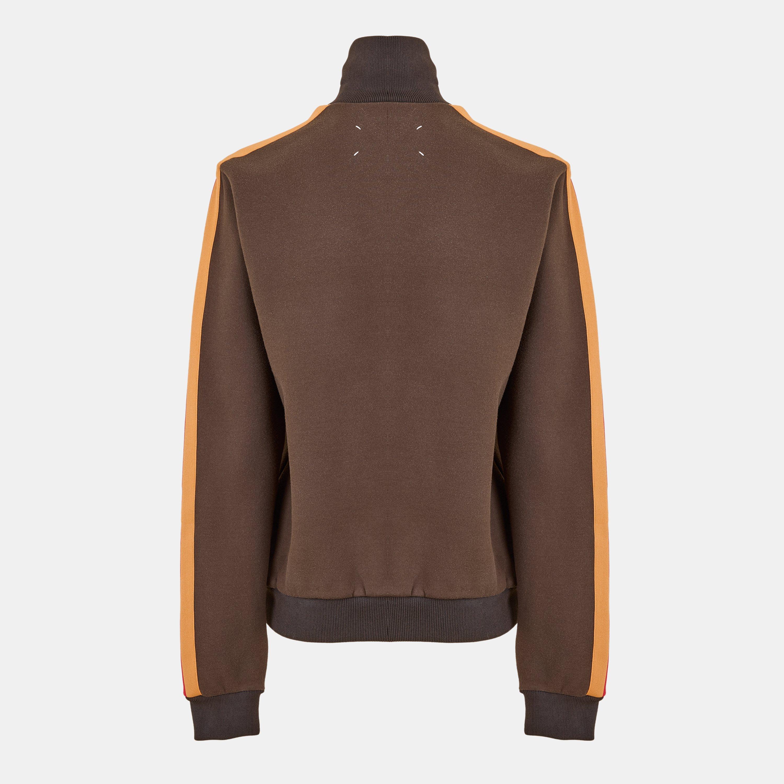 Dark Brown - Maison Margiela - Women's Crew Sweatshirt - 2