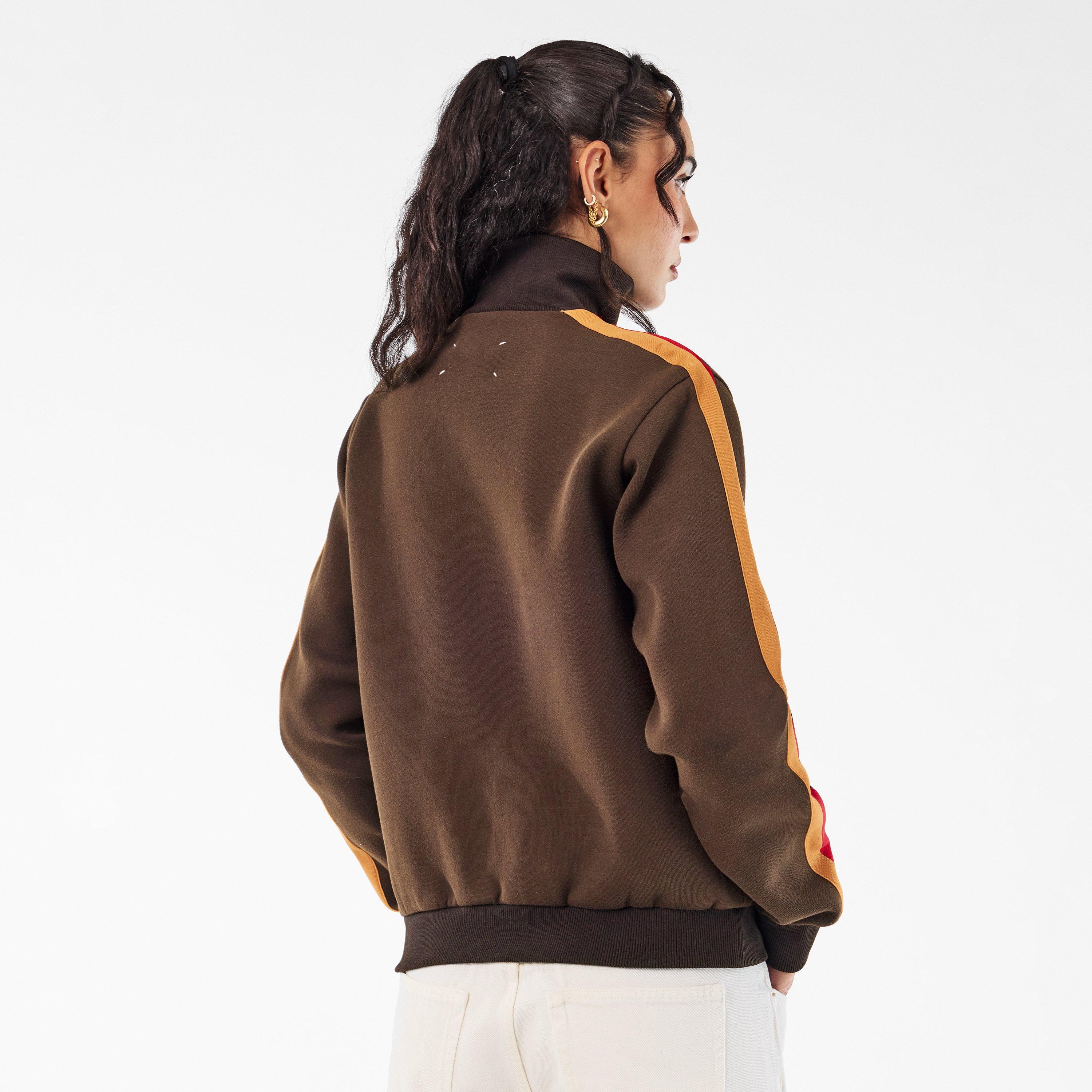 Dark Brown - Maison Margiela - Women's Crew Sweatshirt - 4