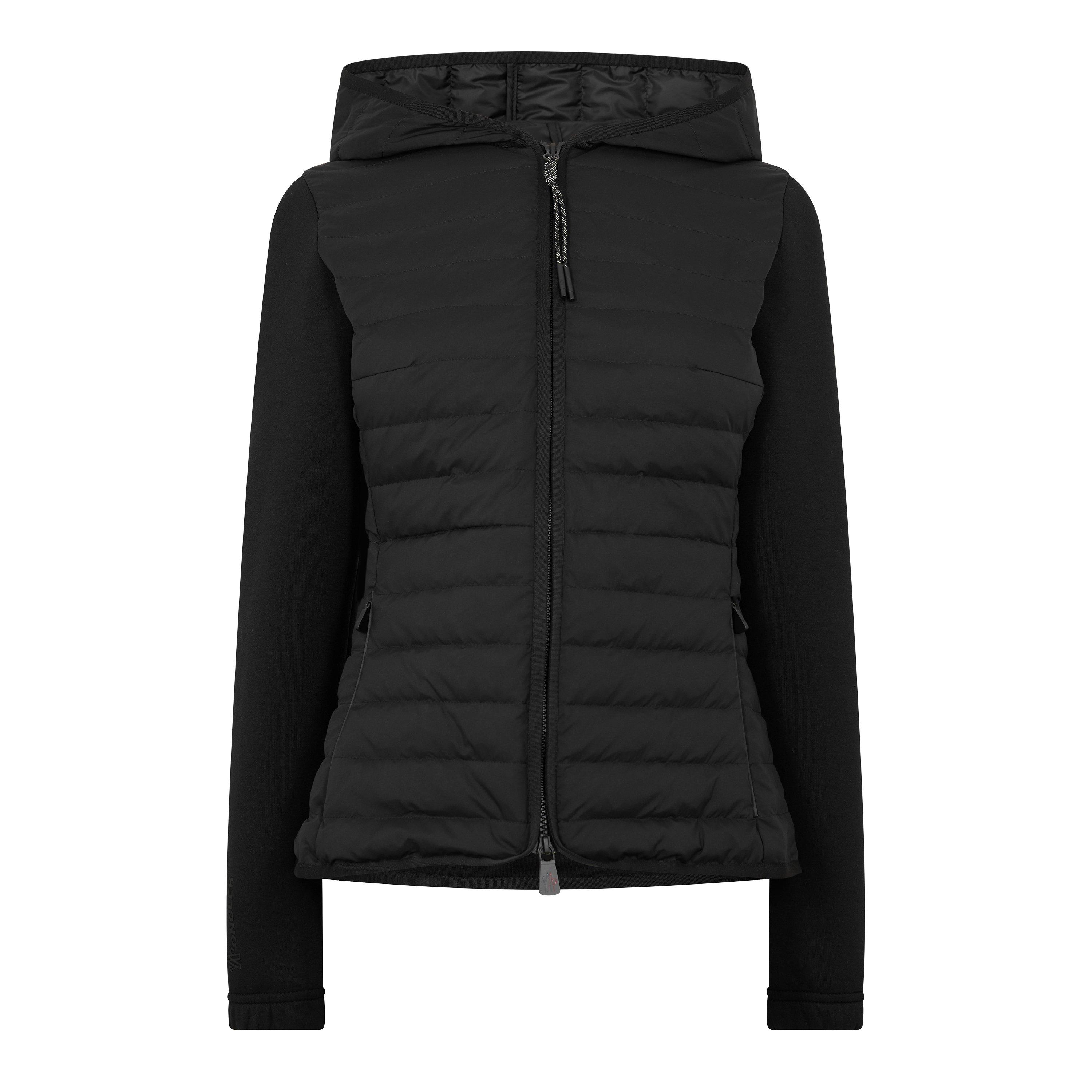 Moncler Women's Hybrid Jacket - Black 999 - Size 14 (L)