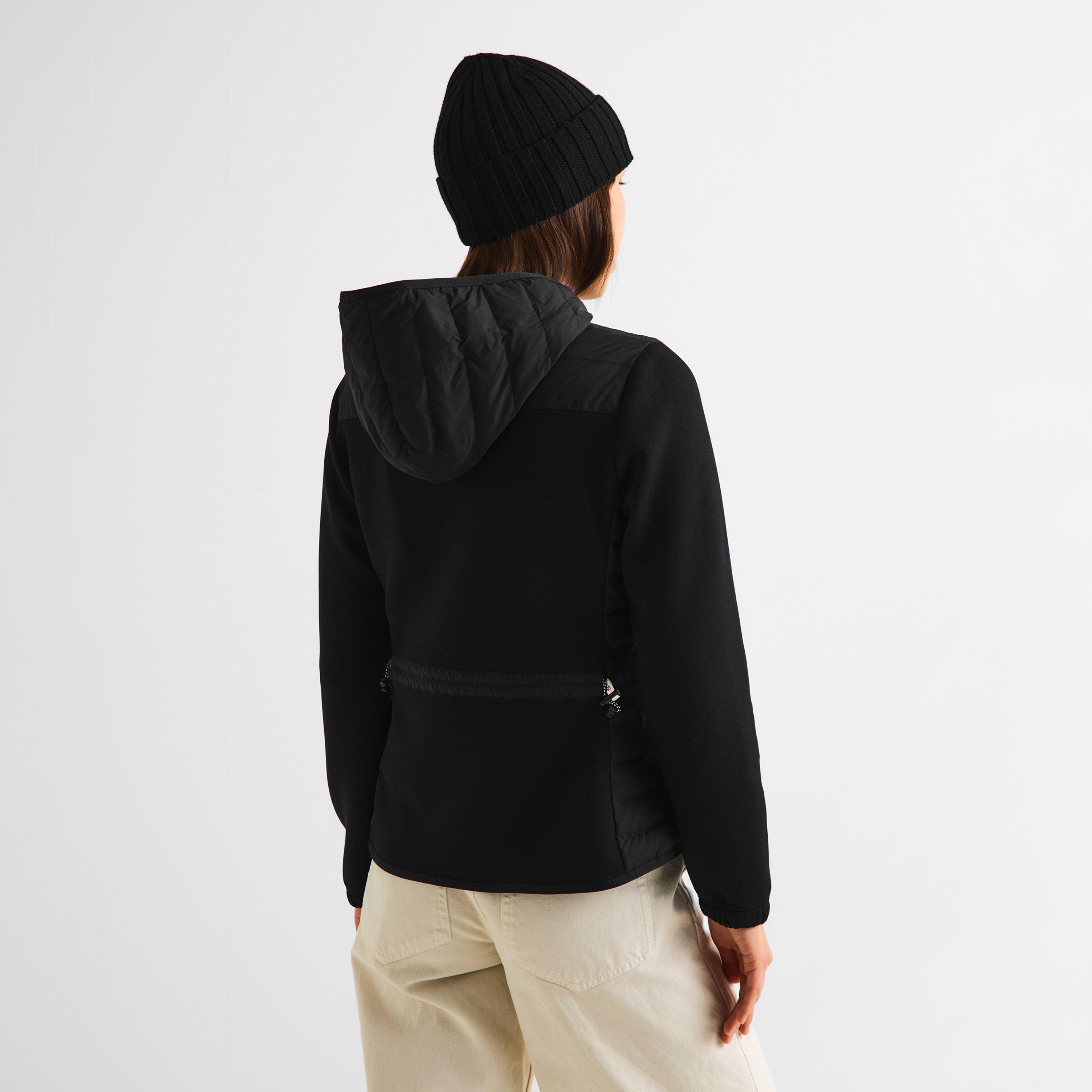 Black 999 - Moncler - Women's Hybrid Jacket - 4