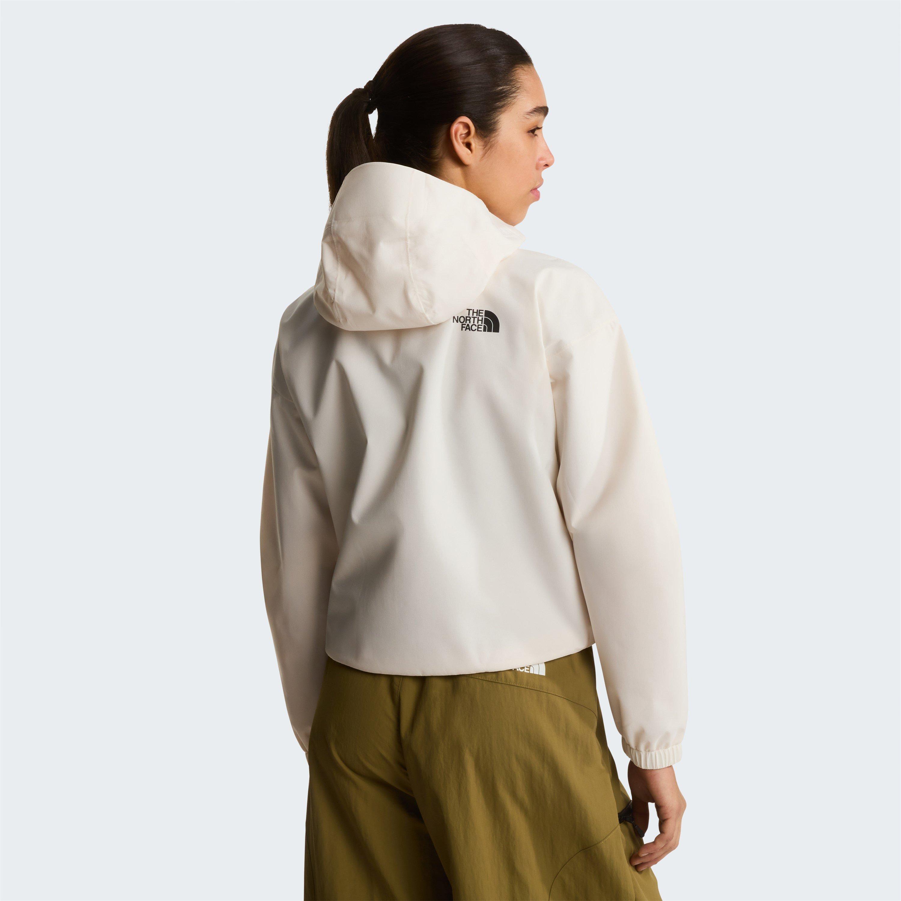 White Dune - The North Face - TNF Quest DryVent™ Mono Cropped Jacket Womens - 4