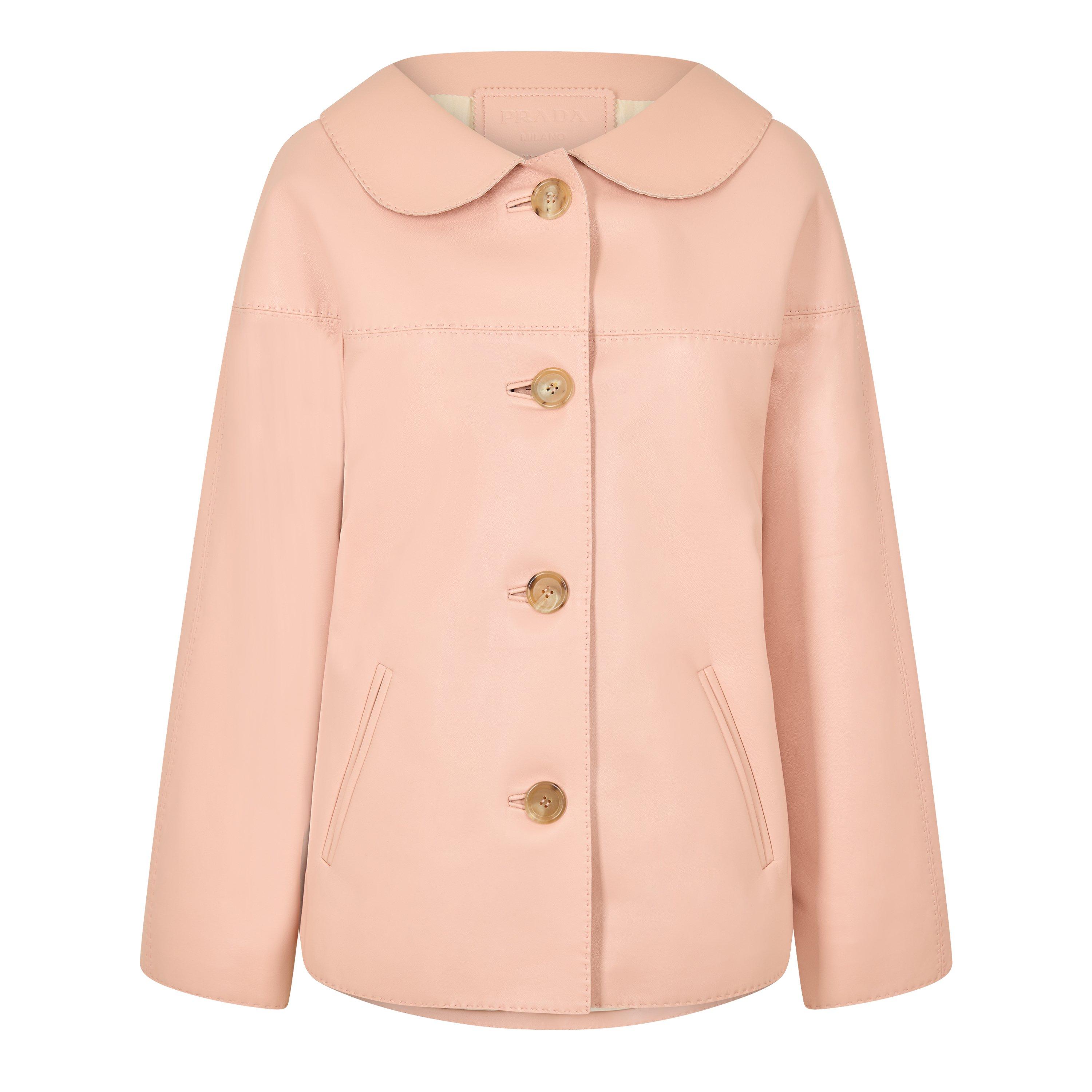 Albicocca - Prada - Women's Leather Jacket - 1