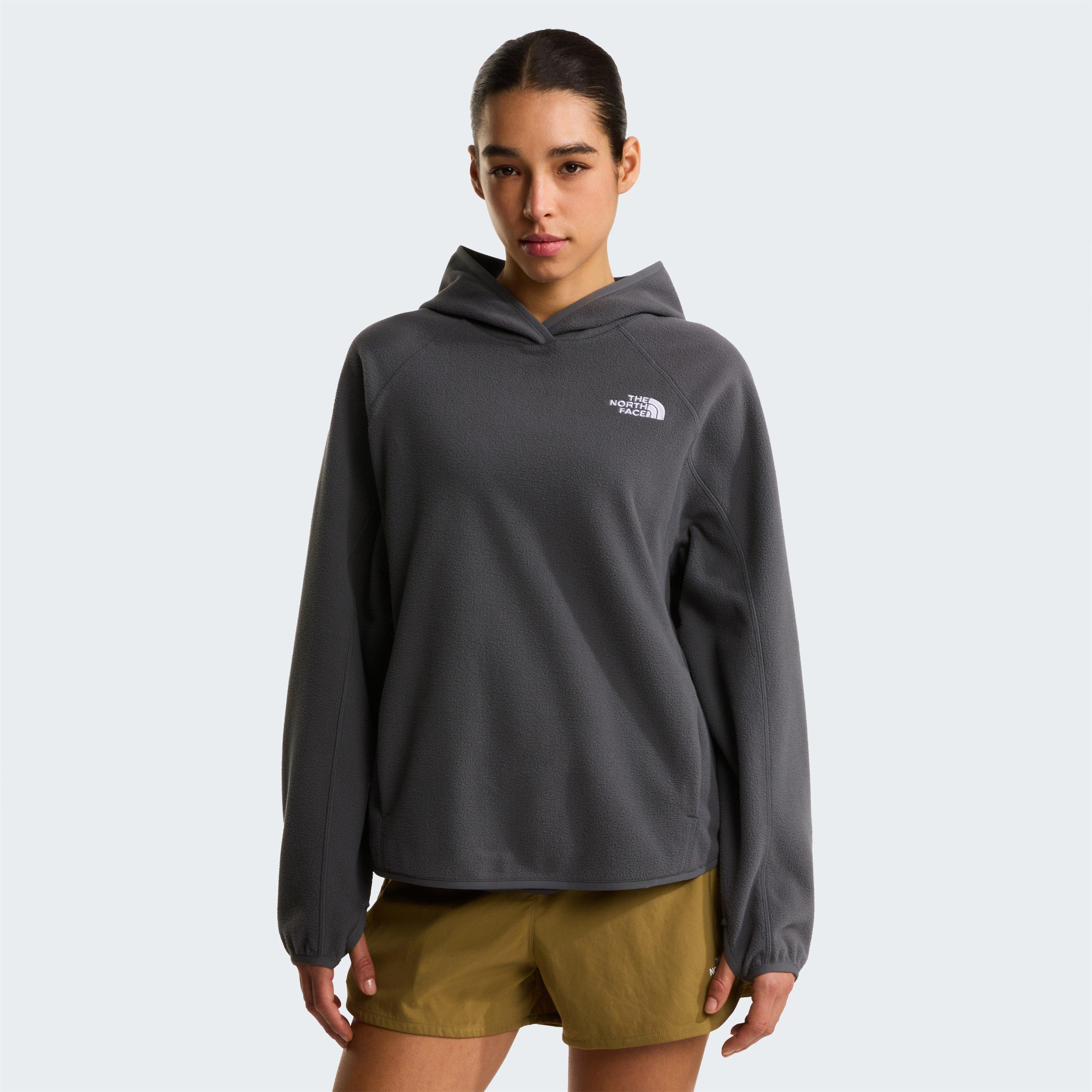 Athracite Gry - The North Face - TNF Oxara Hooded Fleece Womens - 3