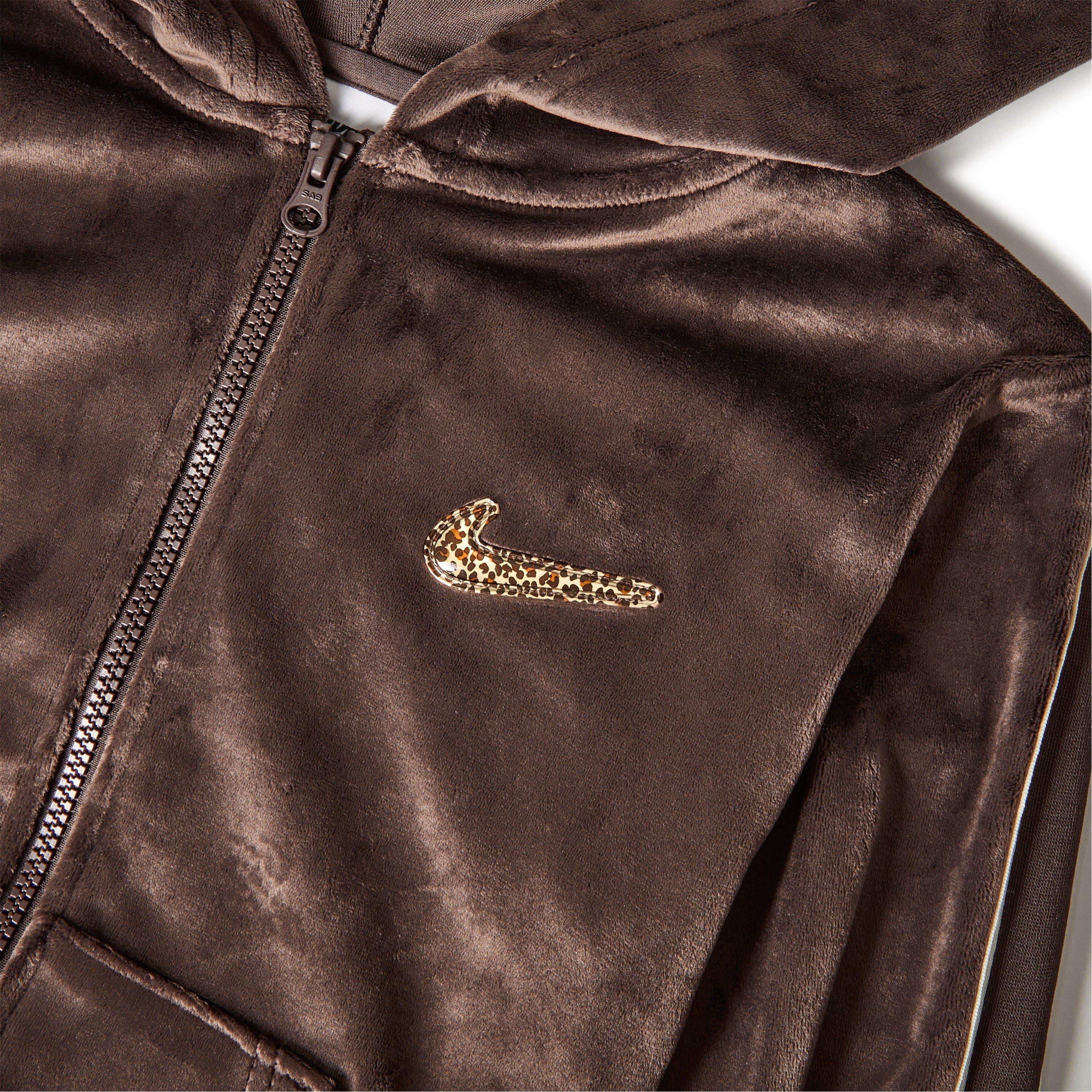 Nike Lux Womens Velour Track Top | Cruise Fashion