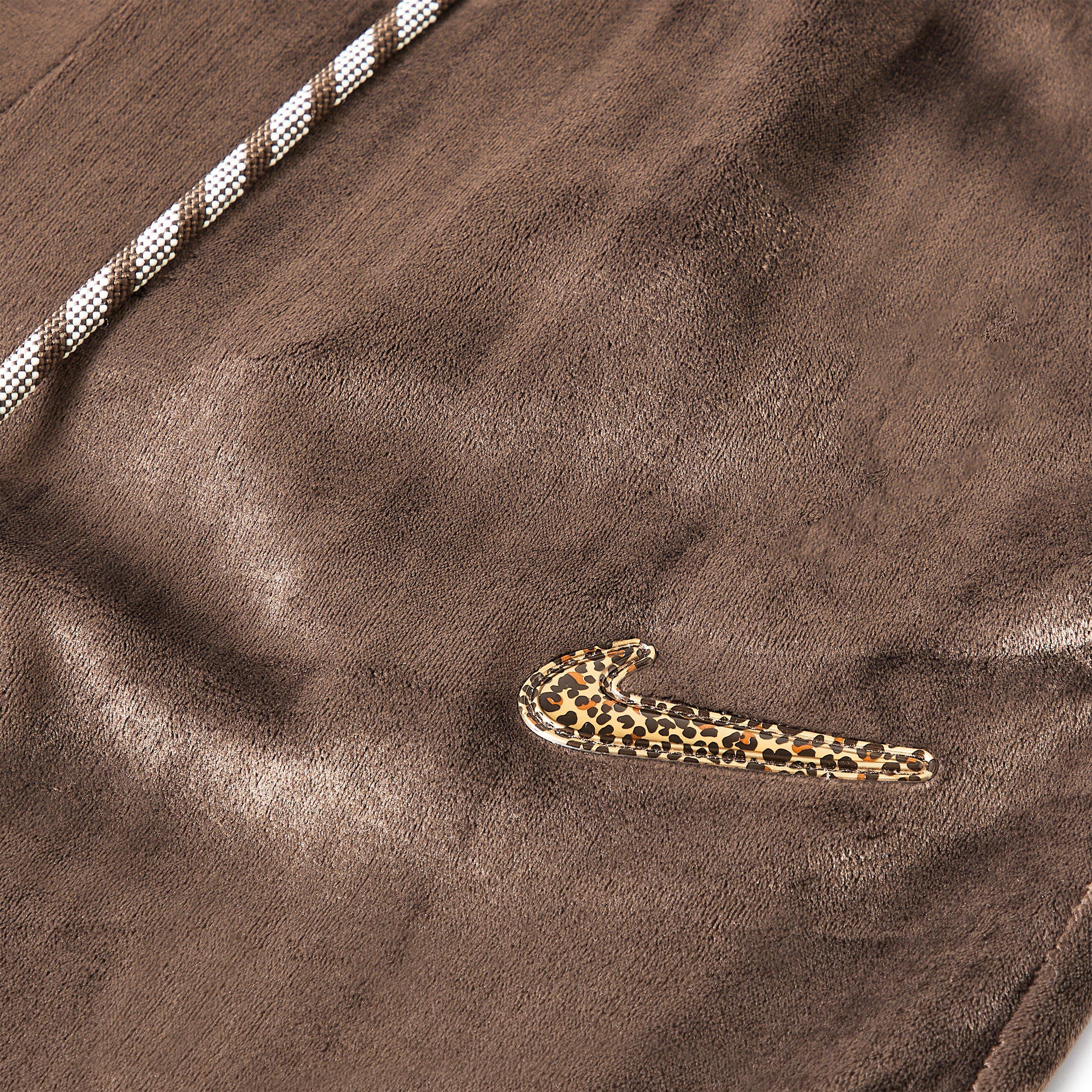 Baroque Brown - Nike - Womens Velour Pants - 4