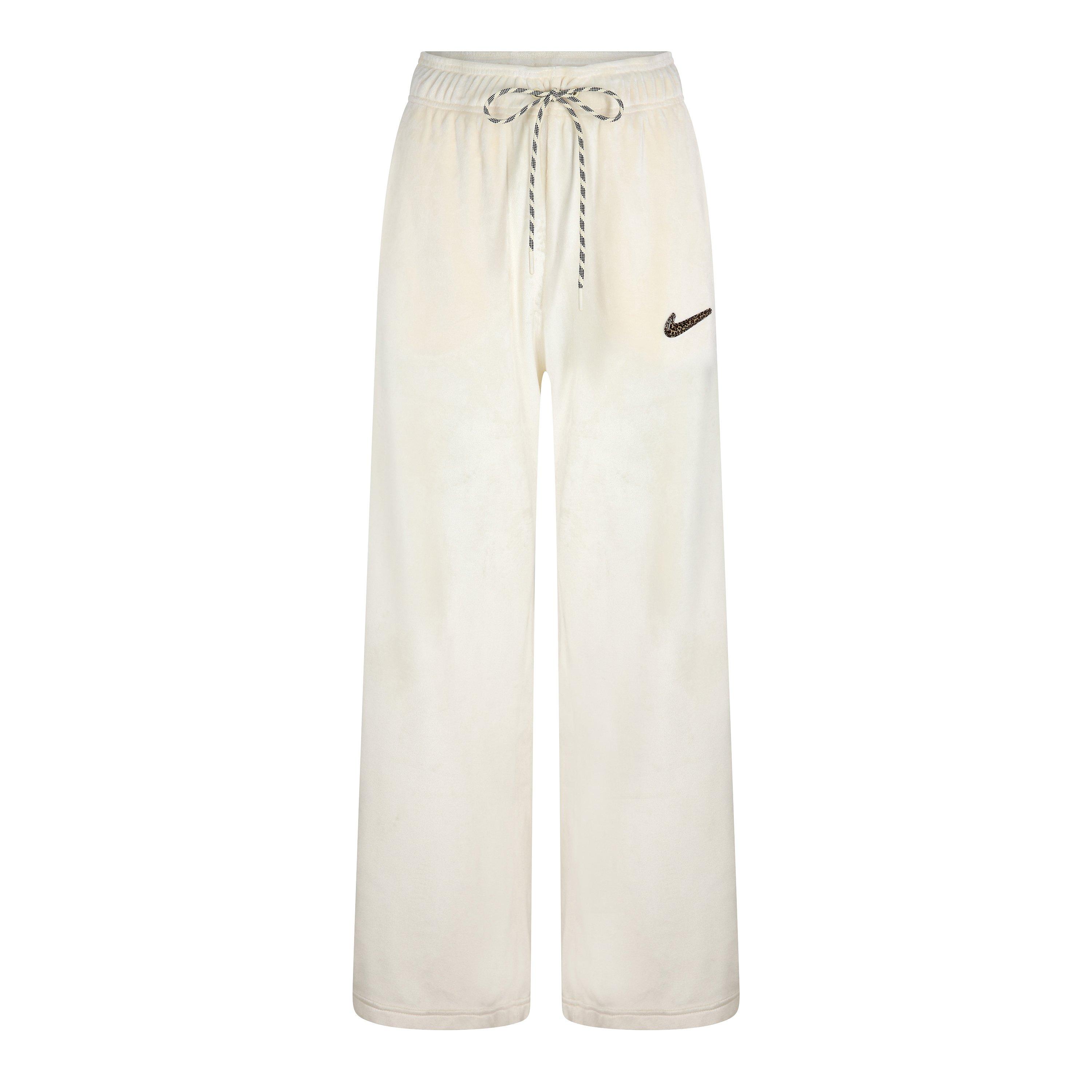 Nike Womens Velour Pants - Coconut Milk - Size 14 (L)