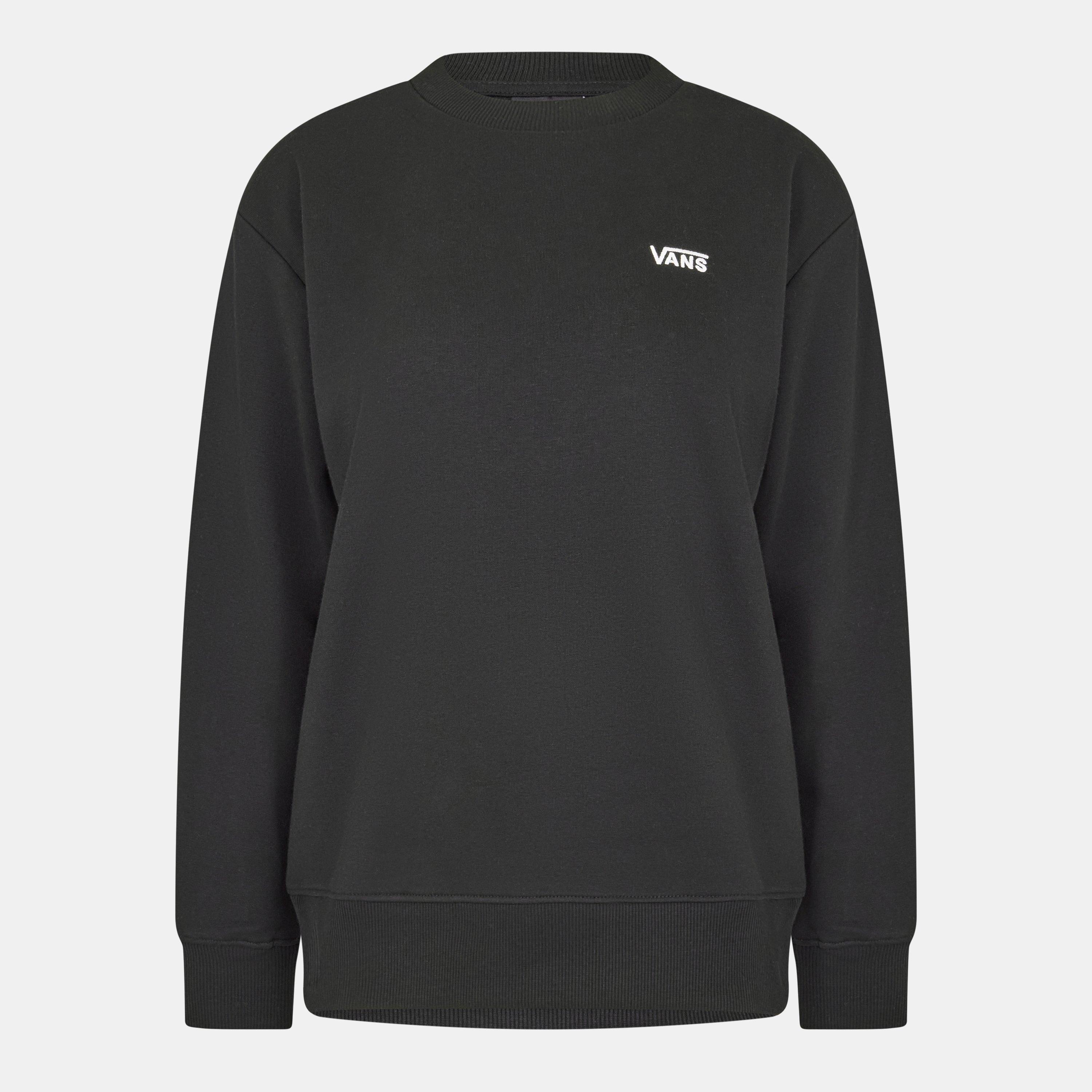 Black - Vans - Women's Fly Crew Sweatshirt - 1