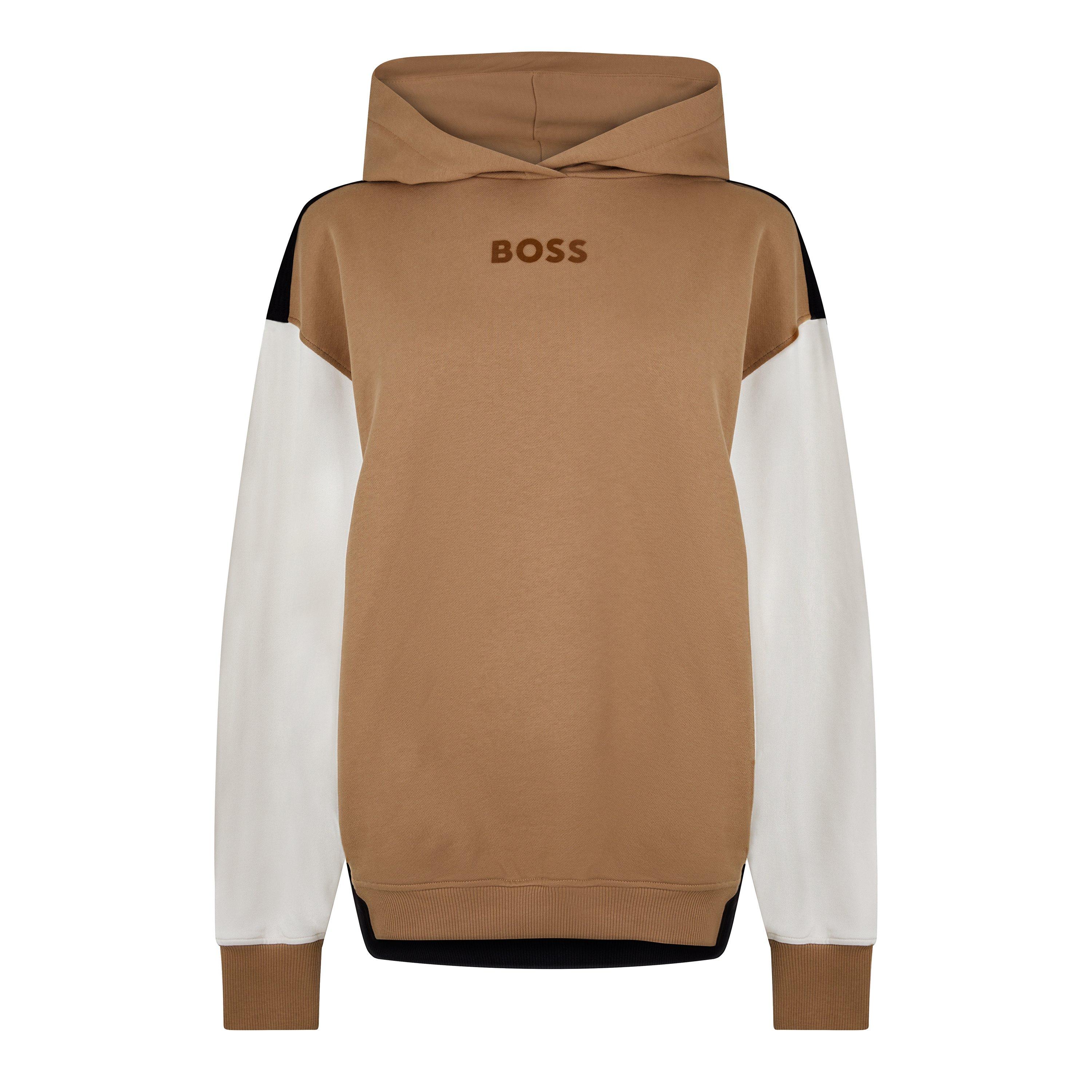 Med Beige - Boss - Women's Econy Block Hoodie - 1