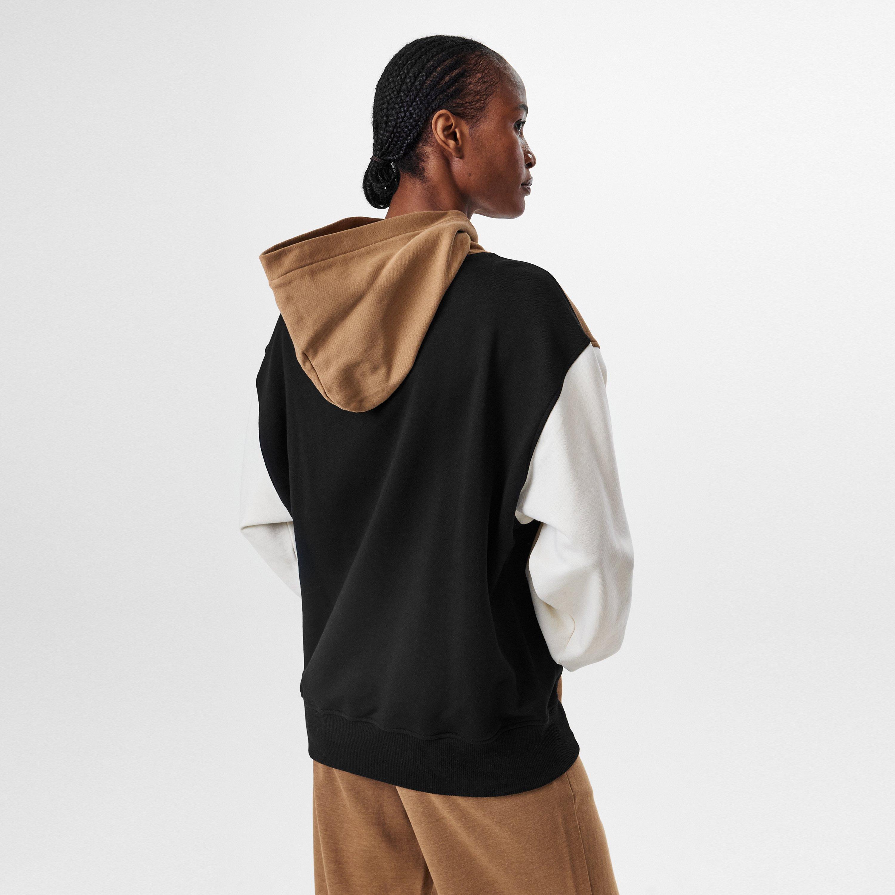 Med Beige - Boss - Women's Econy Block Hoodie - 4