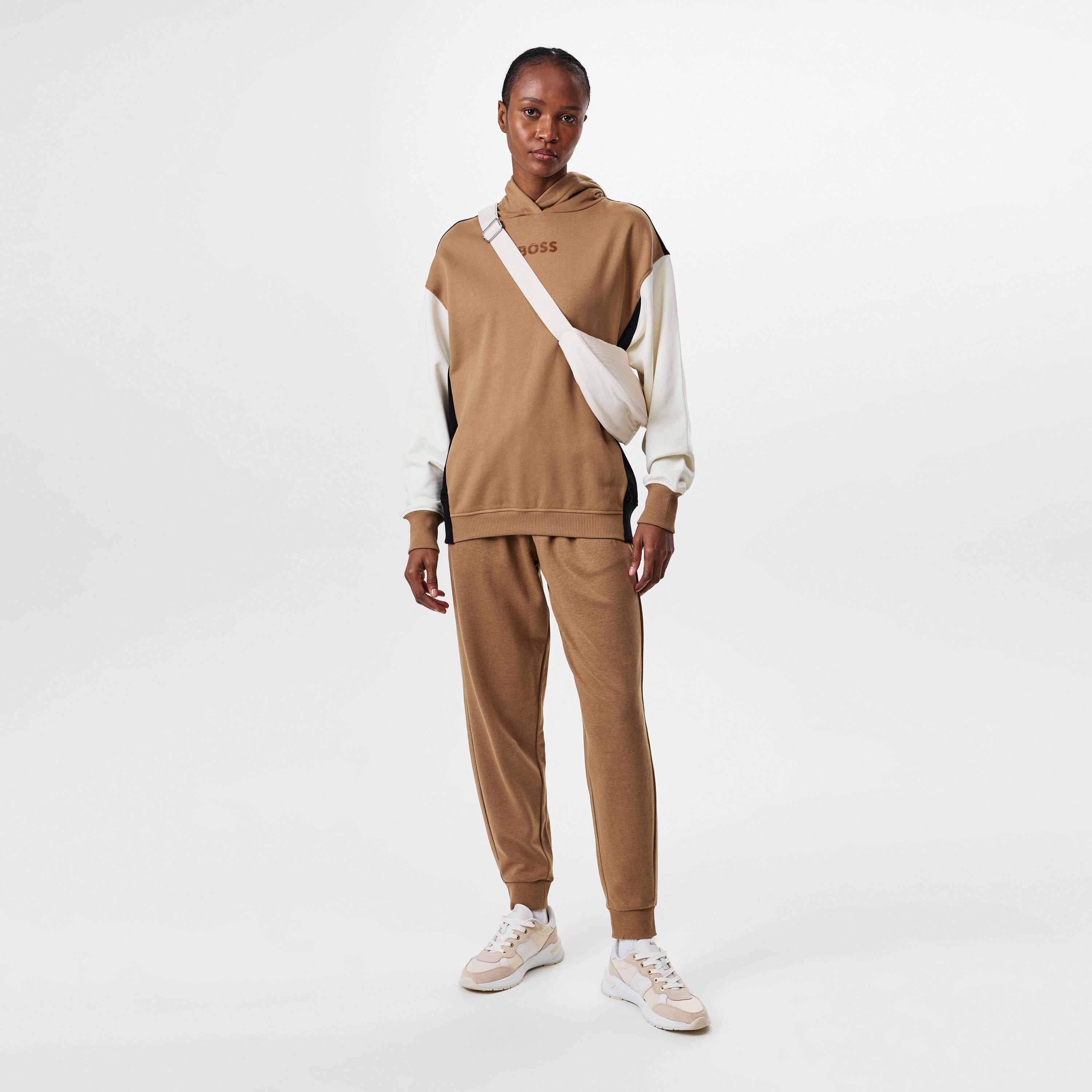 Med Beige - Boss - Women's Econy Block Hoodie - 6